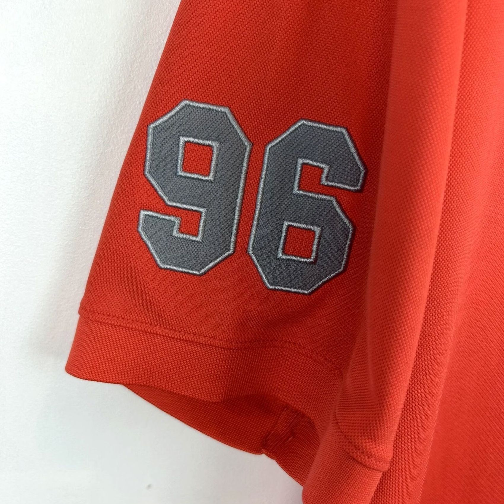 Under Armour Under Armour Polo Shirt Mens XL UA Tech Golf Coral Orange Big Logo Read Color Orange Logo All Seasons 27" Shoulder Size US XL / EU 56 / 4 - 5 Thumbnail