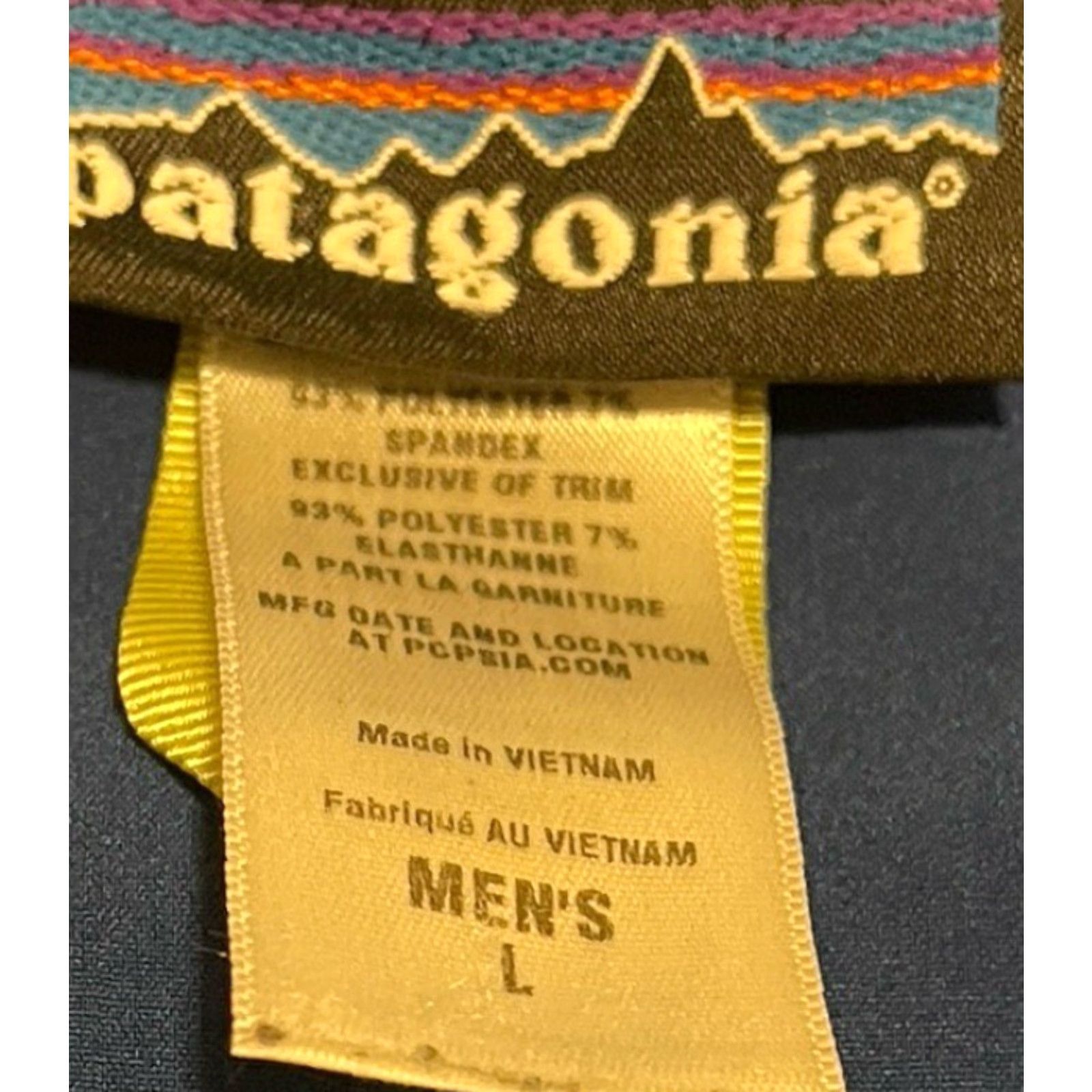 Patagonia Patagonia Windbreaker Jacket Lightweight Blue Men’s Sz Large Mens Size US L / EU 52-54 / 3 - 3 Thumbnail
