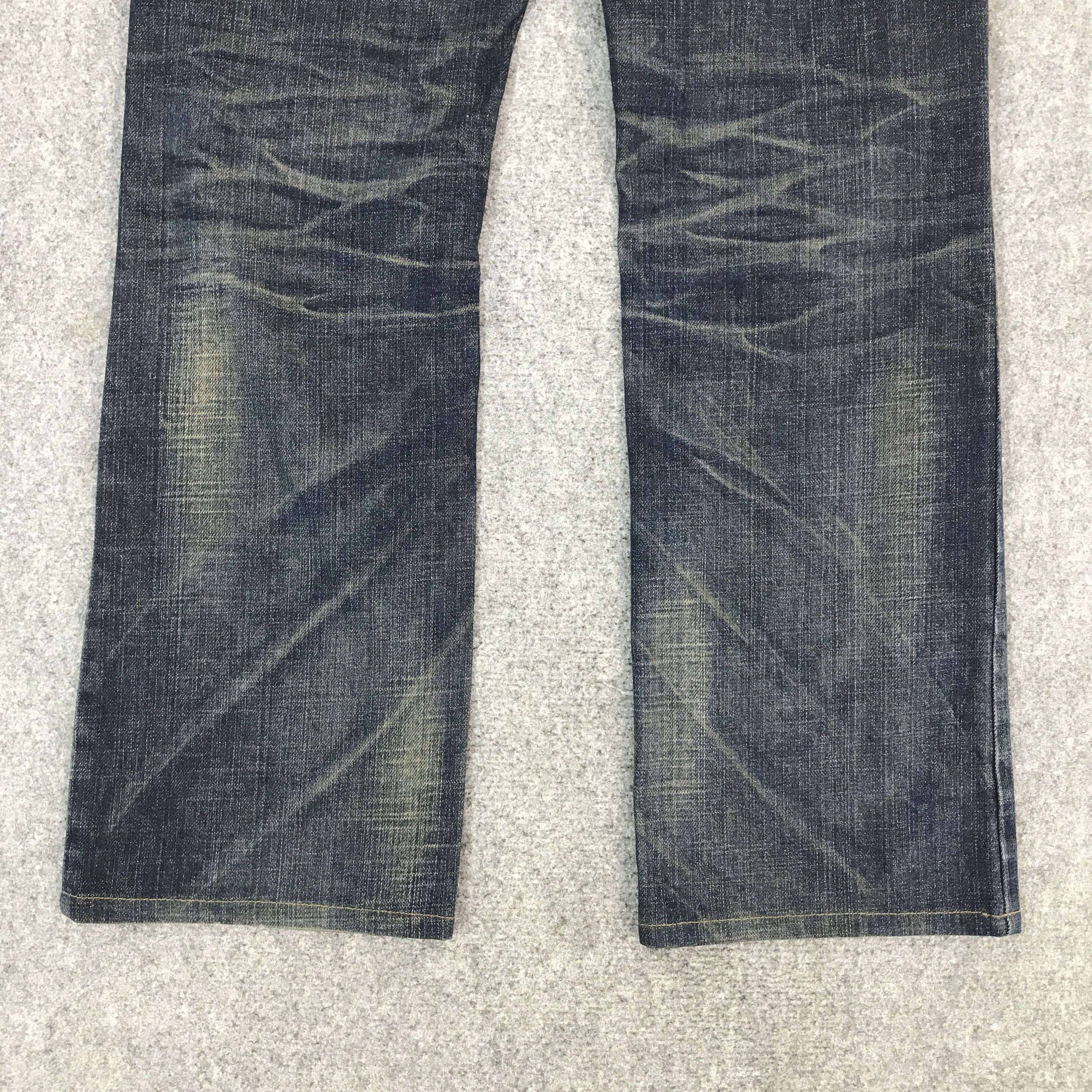 Japanese Brand JAPAN DESIGN RED PEPPER DENIM JEANS PANTS Size US 30 / EU 46 - 6 Thumbnail