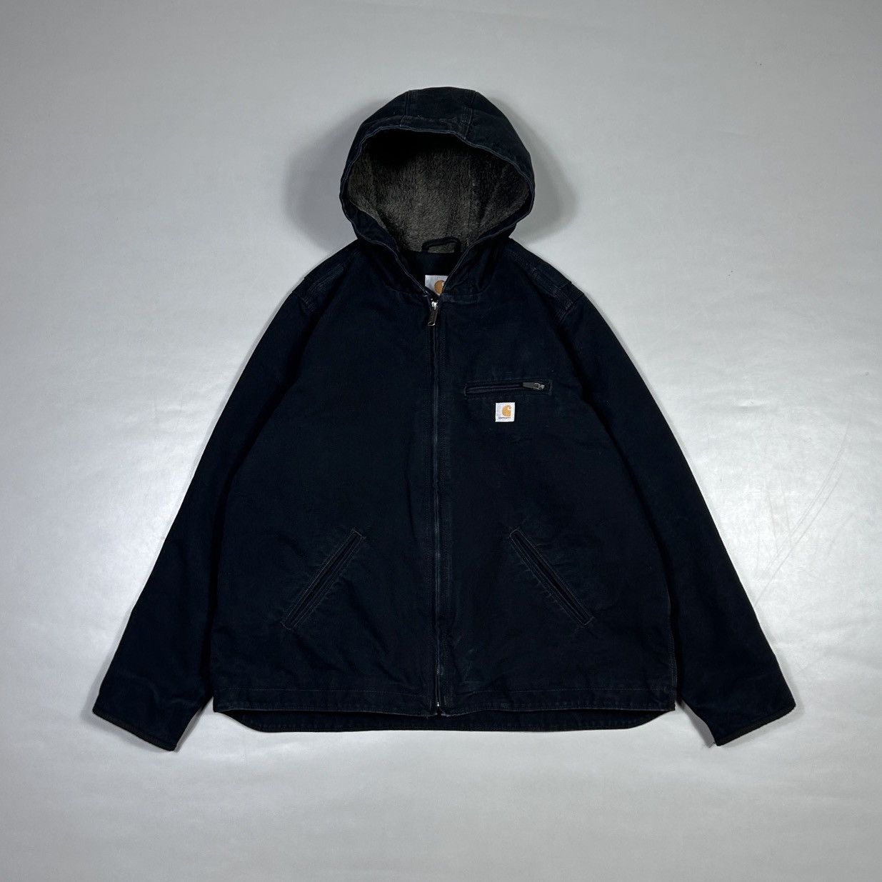 Carhartt Carhartt Active Jacket Detroit Coat Skate Style Y2k Size US L / EU 52-54 / 3 - 1 Thumbnail