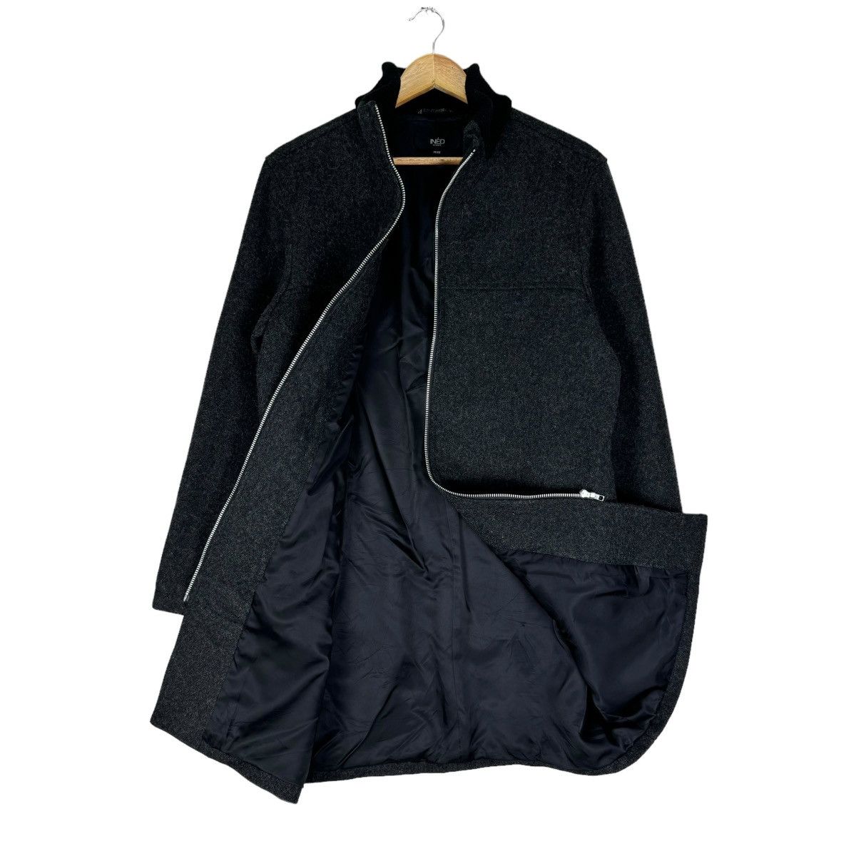 Yohji Yamamoto ☀️INED HOMME JAPAN ZIPPER LONG JACKET Size US M / EU 48-50 / 2 - 1 Thumbnail
