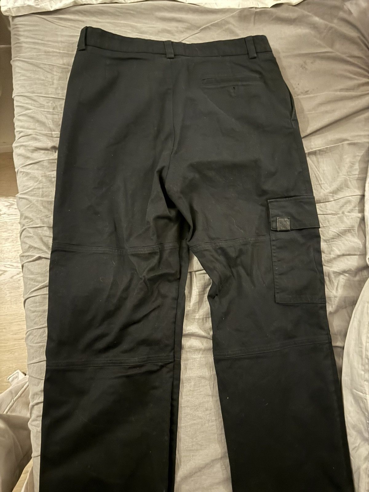 Loewe Loewe Technical Cargo Trousers – Black Size US 30 / EU 46 - 3 Thumbnail