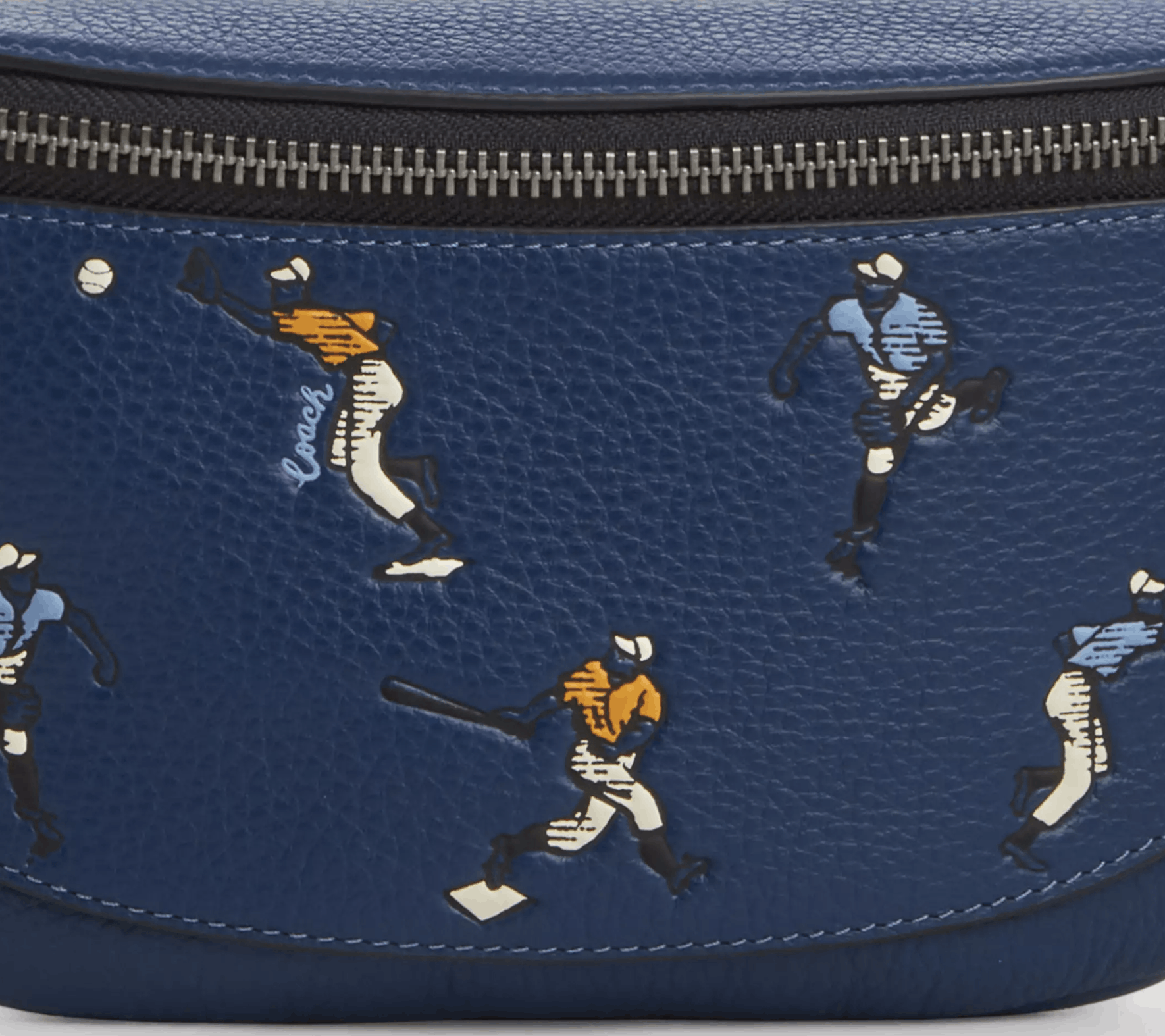 Coach Warren Mini Belt Bag With Baseball Print CAX43 Size ONE SIZE - 11 Thumbnail