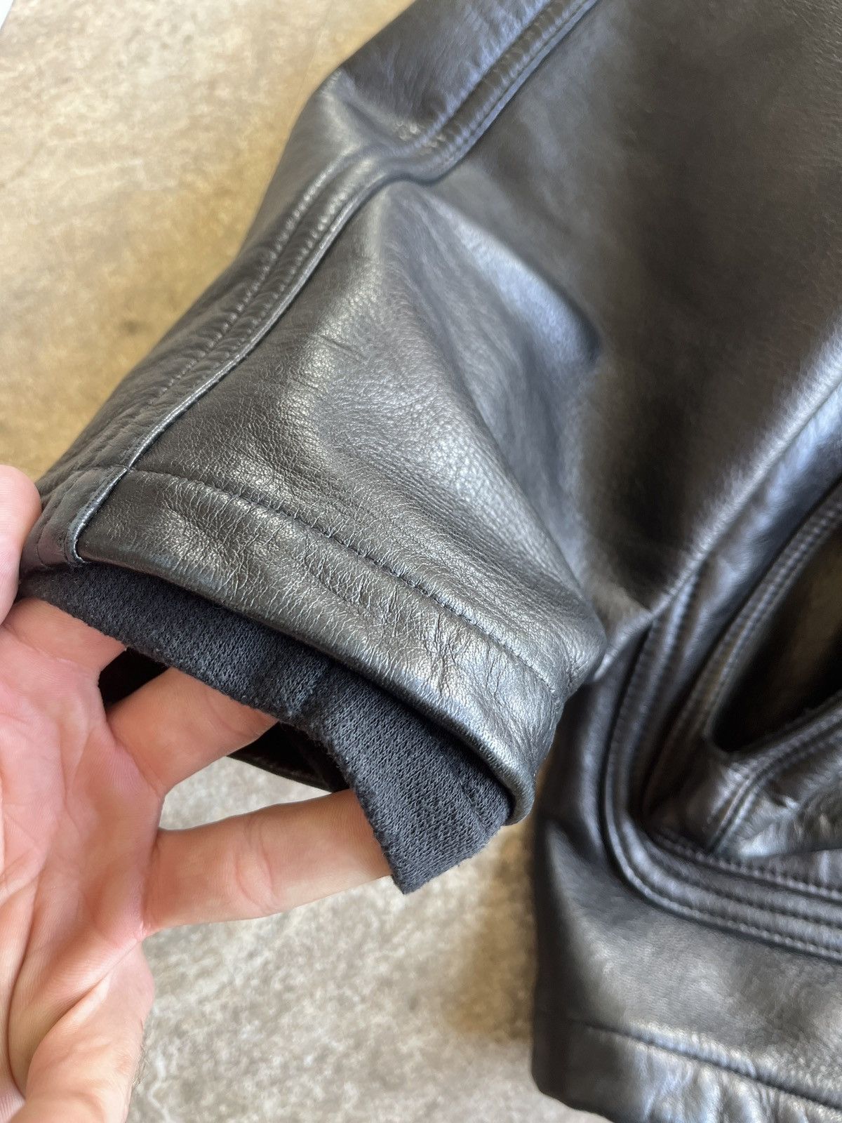 Marithe + Francois Girbaud Vintage Rare Marithe Francois Girbaud Leather Jacket Size US S / EU 44-46 / 1 - 10 Thumbnail