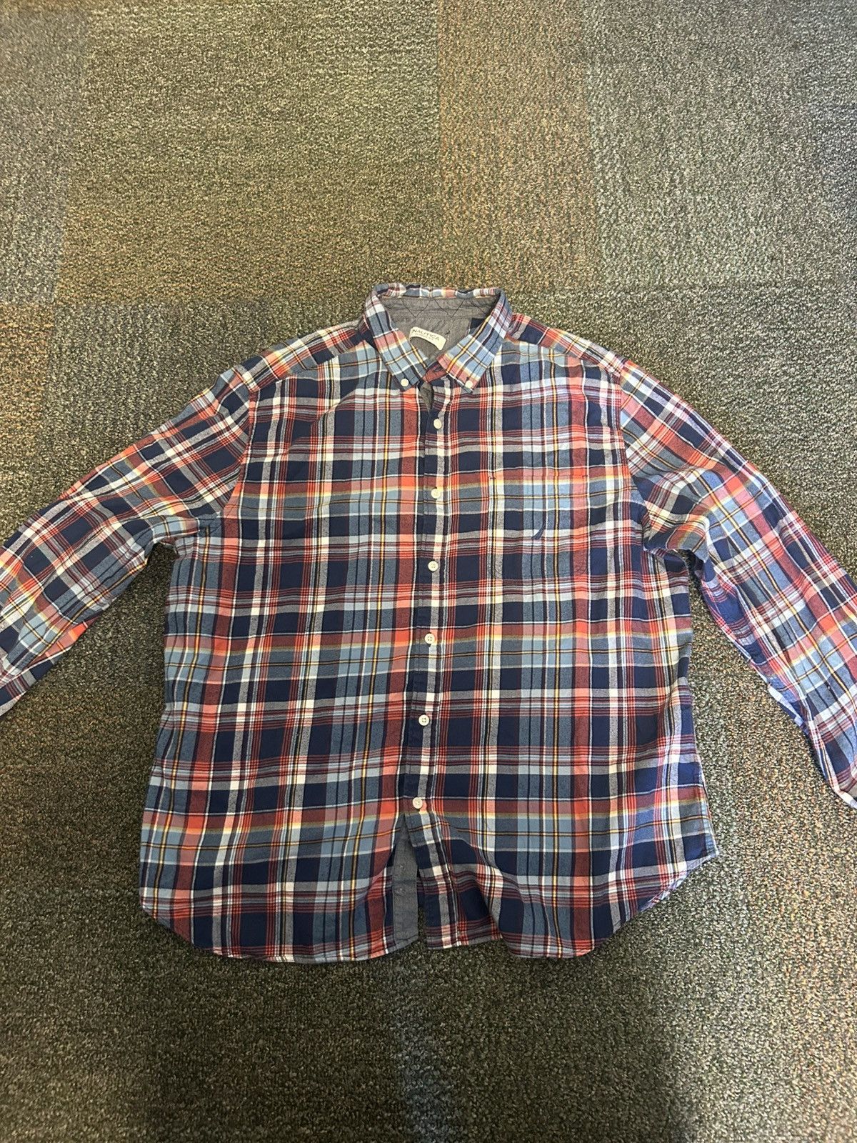 Nautica Nautica Multicolor Button up shirt XL Size US XL / EU 56 / 4 - 2 Thumbnail