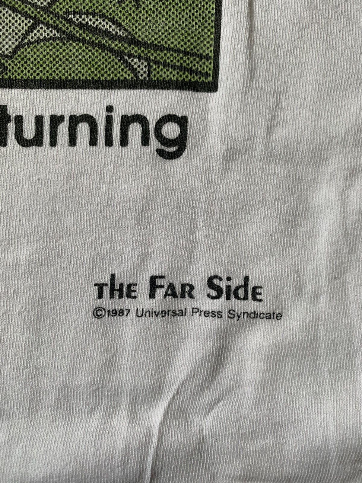 Fruit Of The Loom × Vintage Vintage the far side 1987 early vegetarians Size US L / EU 52-54 / 3 - 4 Thumbnail