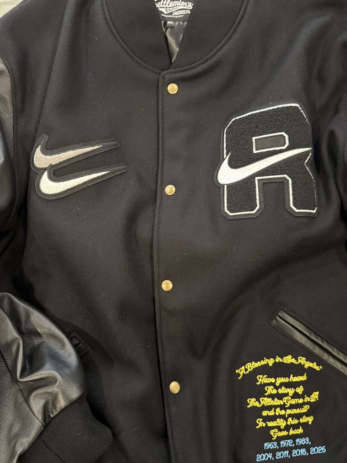 The GV Gallery Nike x GV Gallery Varsity Jacket Size US XXL / EU 58 / 5 - 7 Thumbnail
