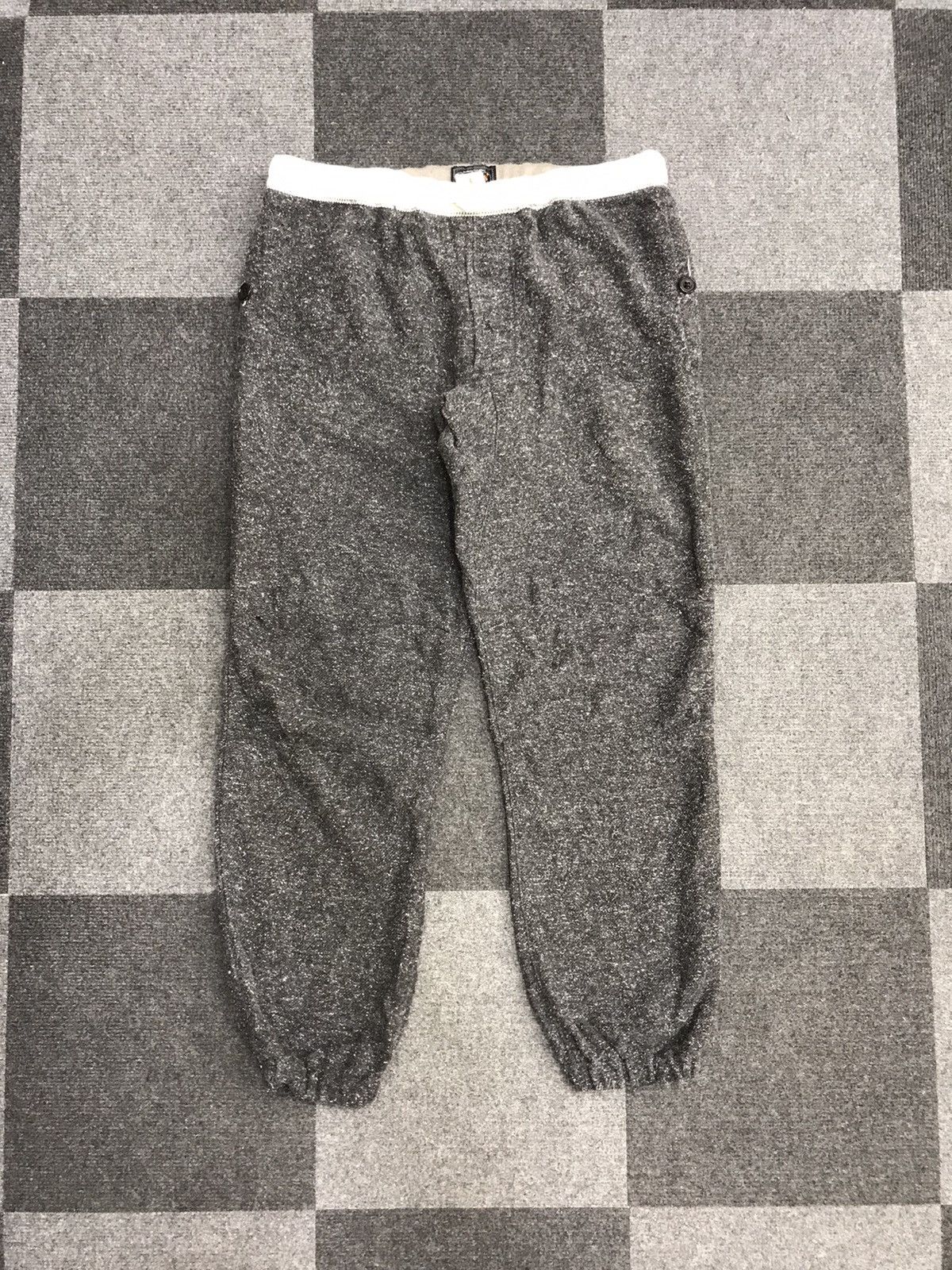 image of Beams Plus Salt Paper Sweatpant For Winter in Grey, Men's (Size 31)