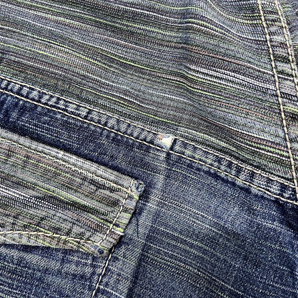 Japanese Brand CNCV Concave Attempt Weaving Denim Pant Size US 33 - 17 Thumbnail