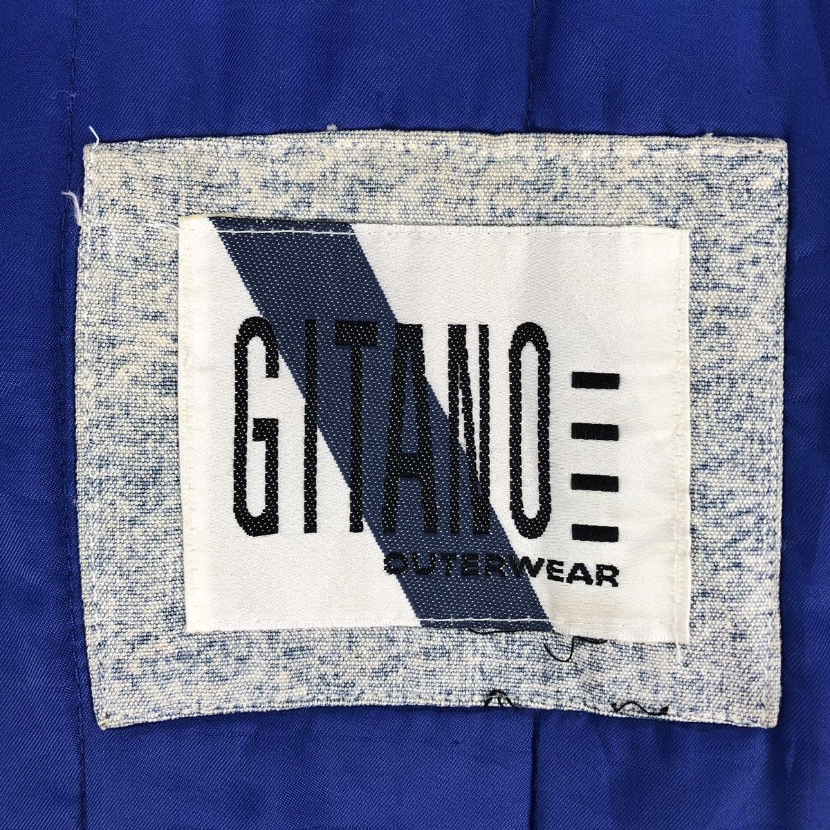 Japanese Brand Vintage 90's Light Blue Denim Faded Jacket by Gitano Size US XL / EU 56 / 4 - 14 Thumbnail