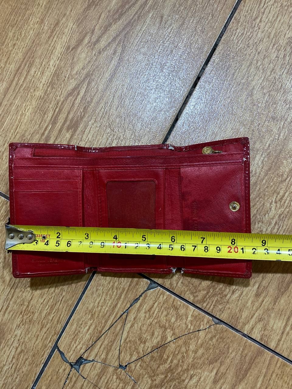 Versace Vintage luxury Versace Wallets logo red Y2K Size ONE SIZE - 15 Thumbnail