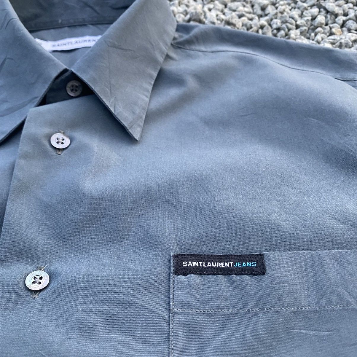 Saint Laurent Paris SAINT LAURENT JEANS Button Up Shirt Size US L / EU 52-54 / 3 - 5 Thumbnail