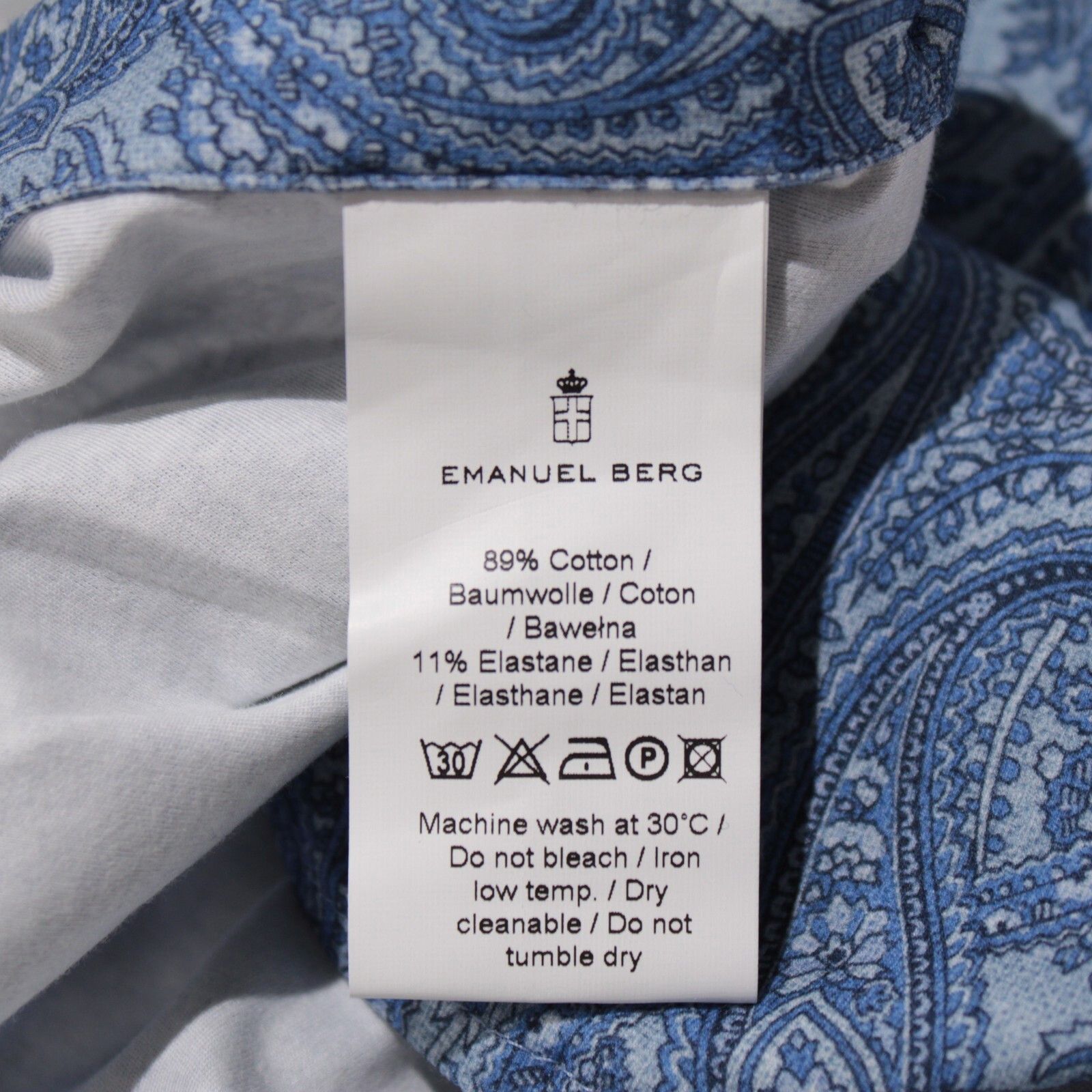 Other Emanuel Berg New with tags Shirt Size XL US In Blue Size US XL / EU 56 / 4 - 9 Thumbnail