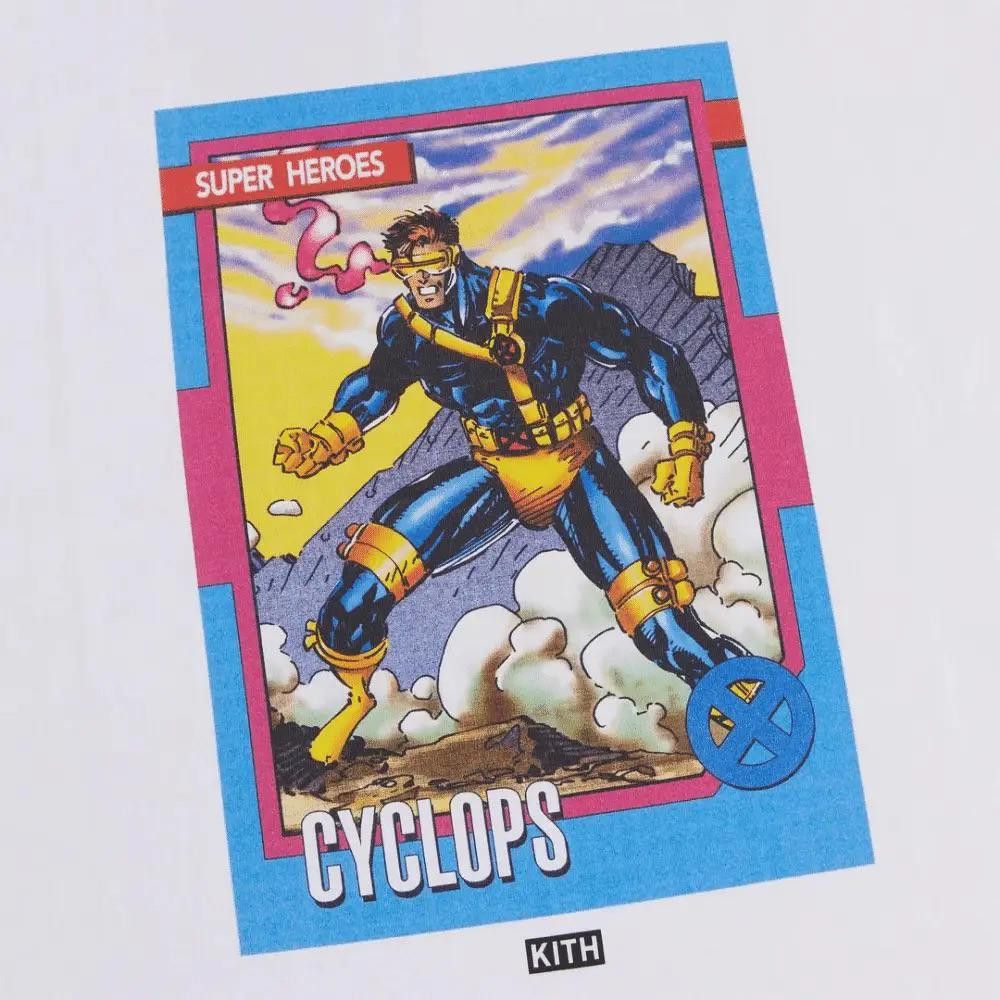 Kith Kith x Marvel X-Men Cyclops Card Vintage Tee | Grailed