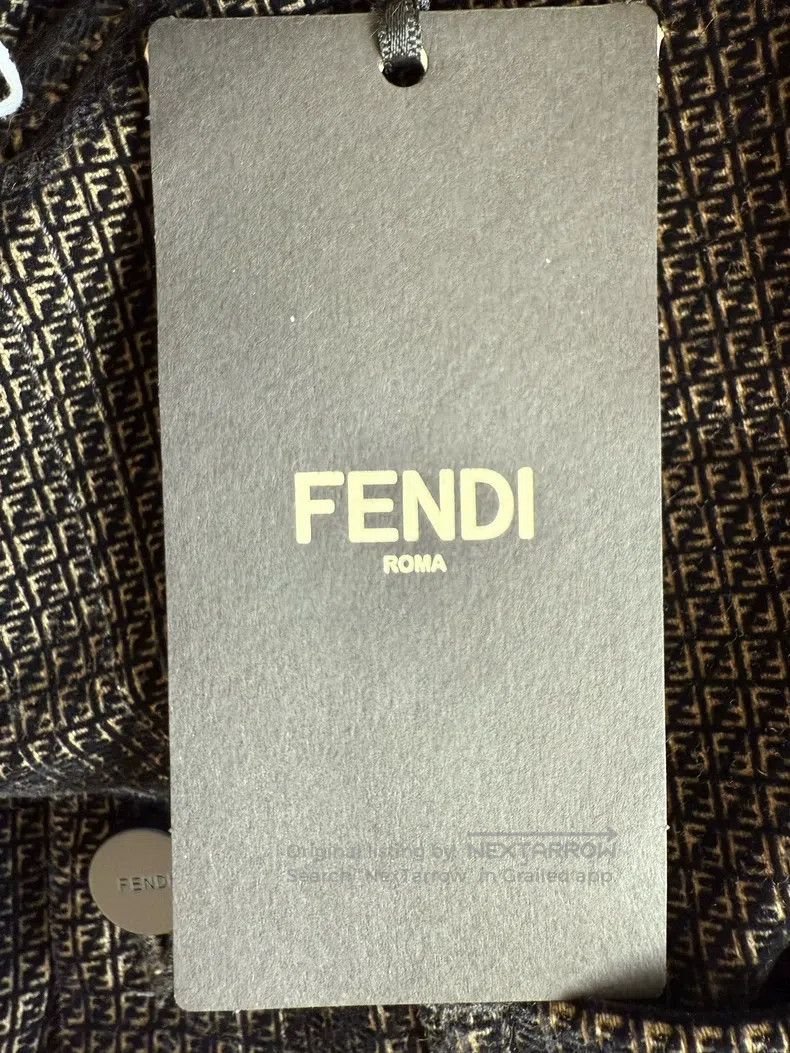 Fendi Fendi Solid Color Single-Breasted Casual Jacket Size US S / EU 44-46 / 1 - 5 Thumbnail