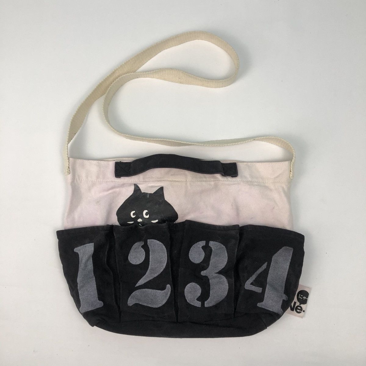 Ne-Net NE-NET 1 2 3 4 CANVAS CARRY TOTE CROSSBODY BAG Size ONE SIZE - 1 Thumbnail