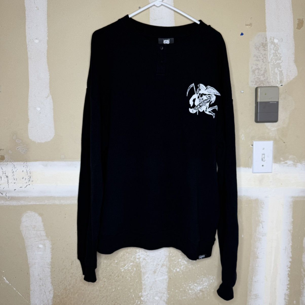 G59 Records G59 Records - Razor V patched henley Size US L / EU 52-54 / 3 - 1 Thumbnail