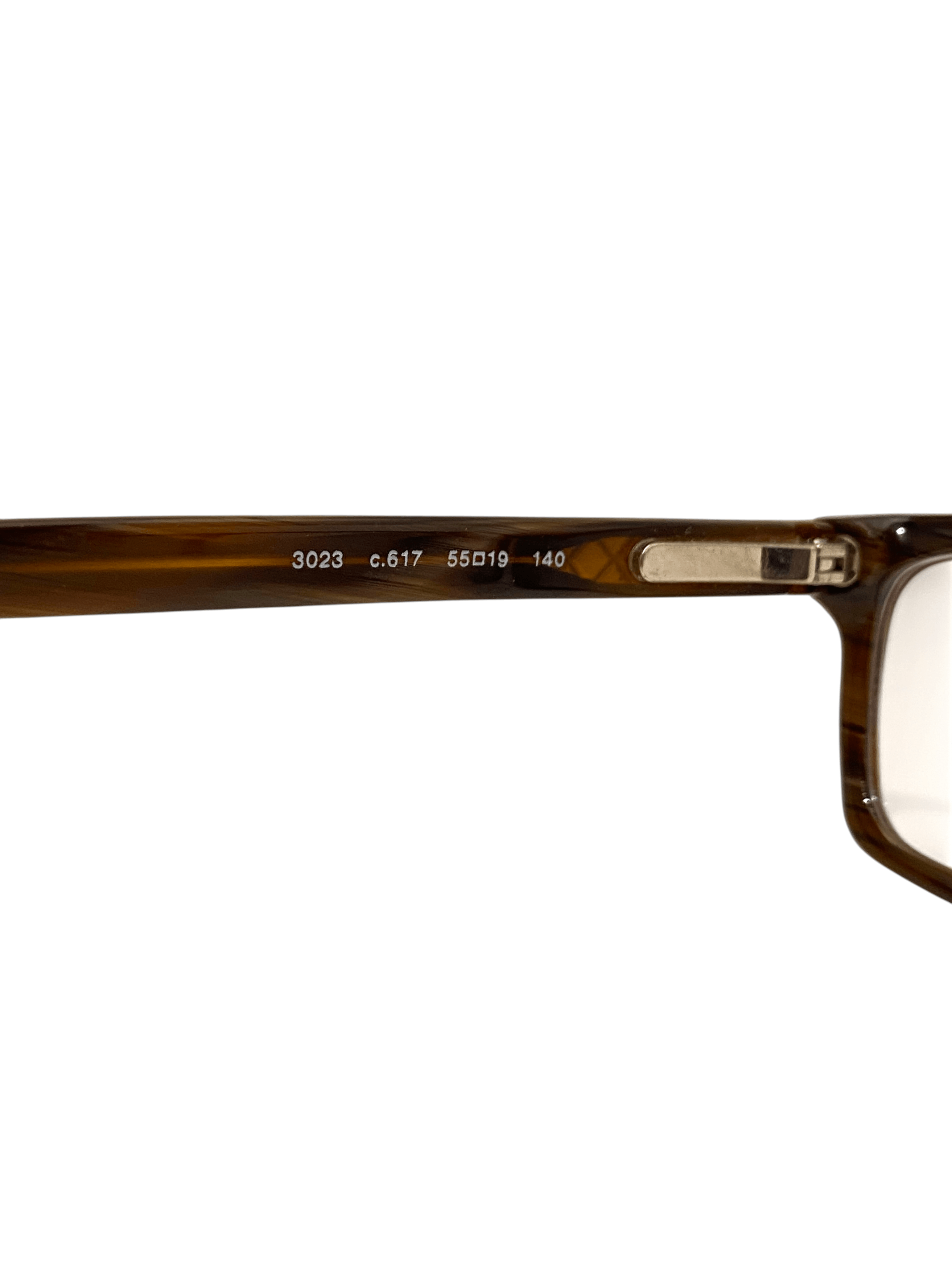 Chanel Chanel CC Logo Square Brown 3023 Eyeglasses Vintage Y2K Size ONE SIZE - 8 Thumbnail