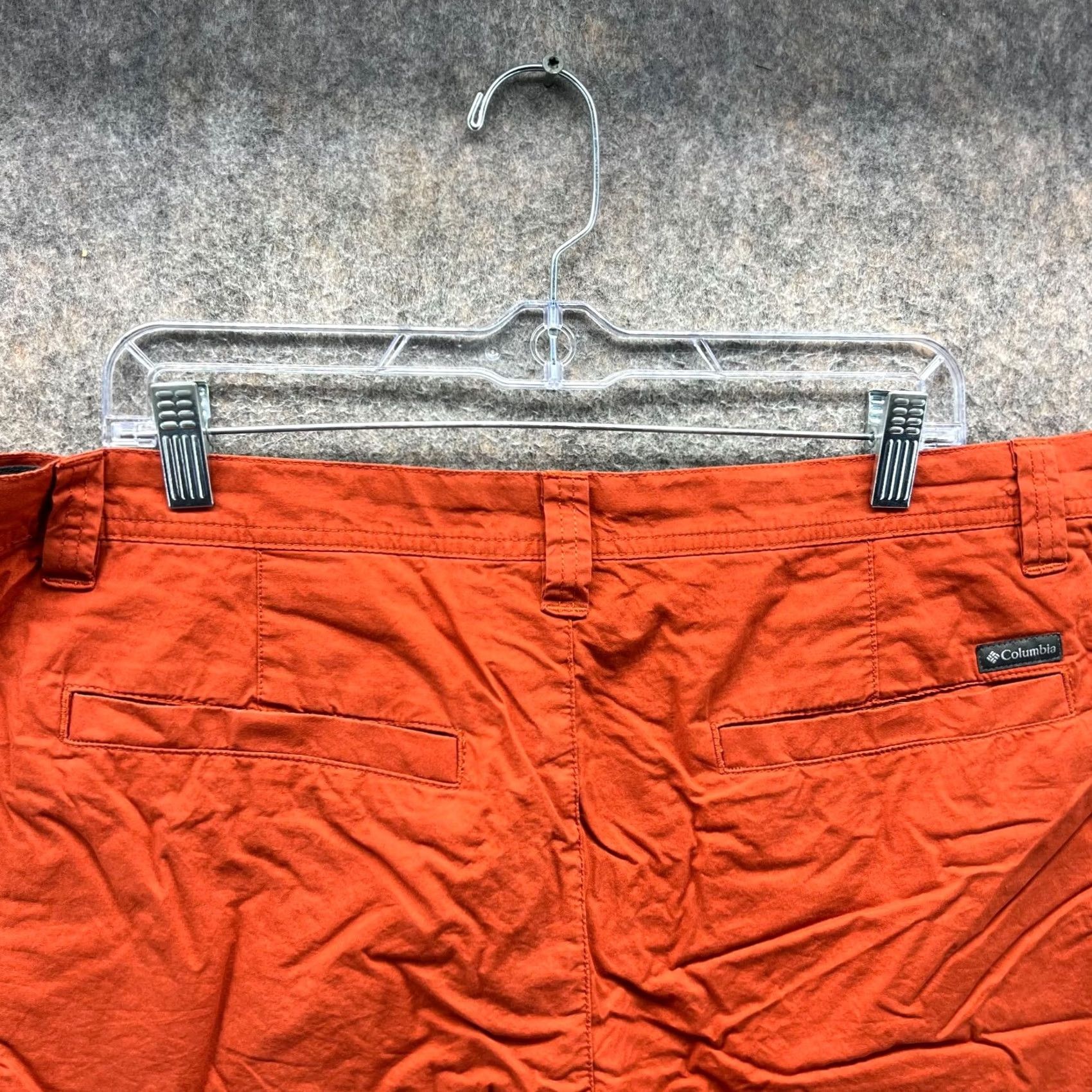 Vintage VINTAGE Columbia Shorts Mens 36 Chino Flat Front Button Orange Outdoor Casual Travel Summer Mens Size US 36 / EU 52 - 7 Thumbnail