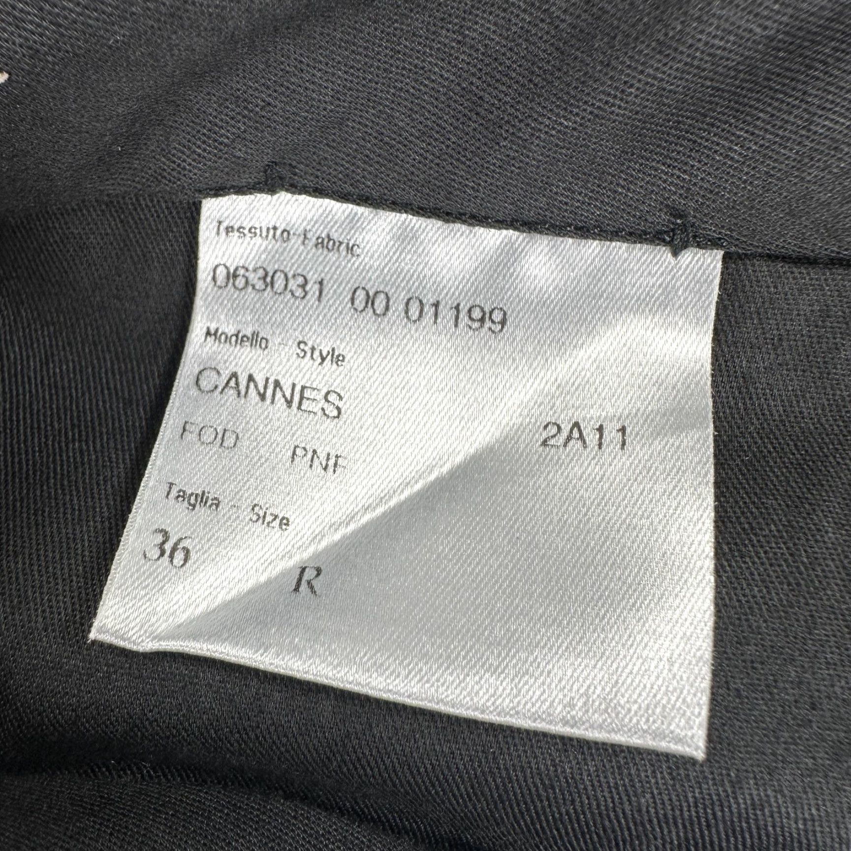 Brioni Brioni Cannes Dress Pants Mens 36x27 Black Pleated Front Straight Leg Trousers Size US 36 / EU 52 - 5 Thumbnail