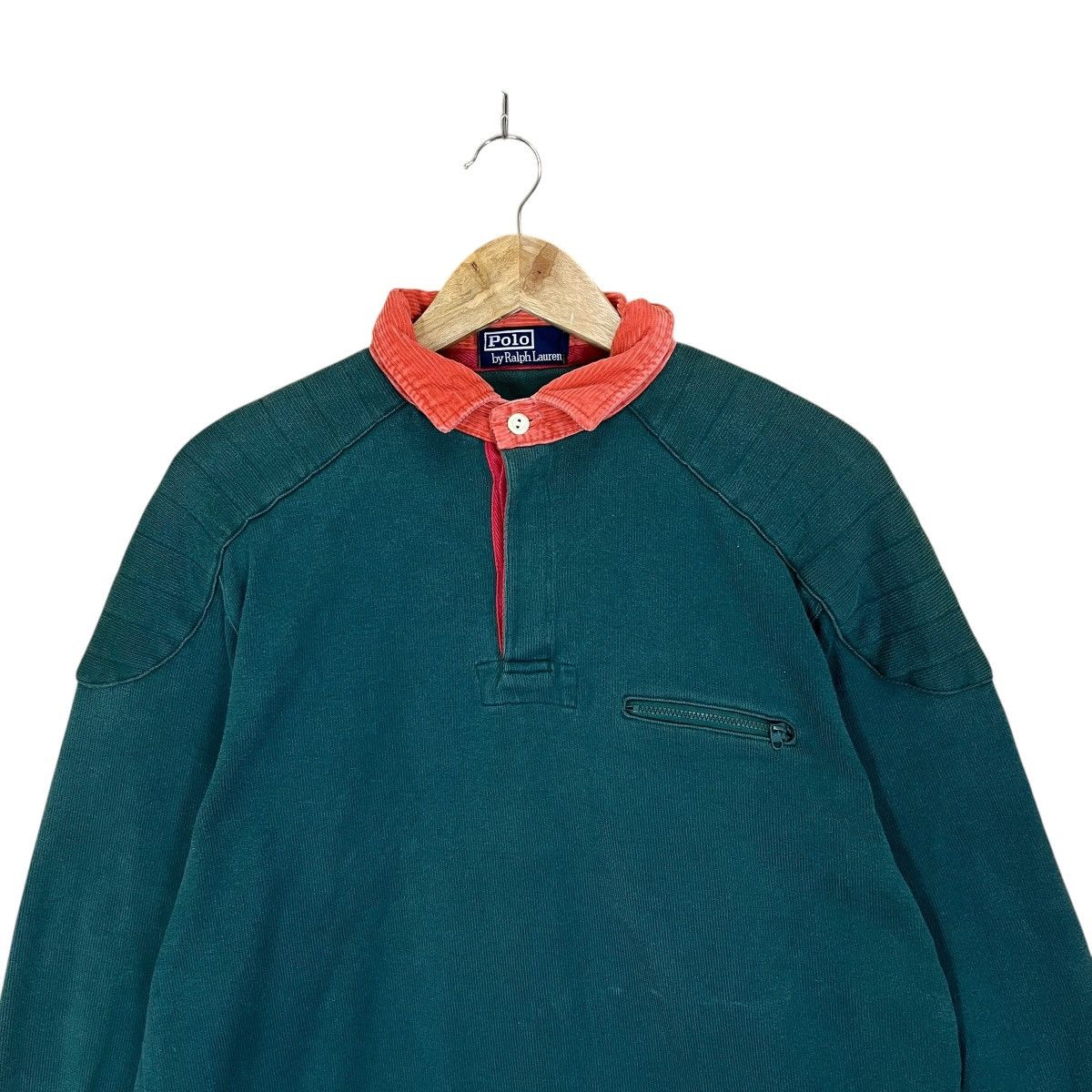 Polo Ralph Lauren Vintage 90s Ralph Lauren Polo Rugby Longsleeve Size US M / EU 48-50 / 2 - 4 Thumbnail