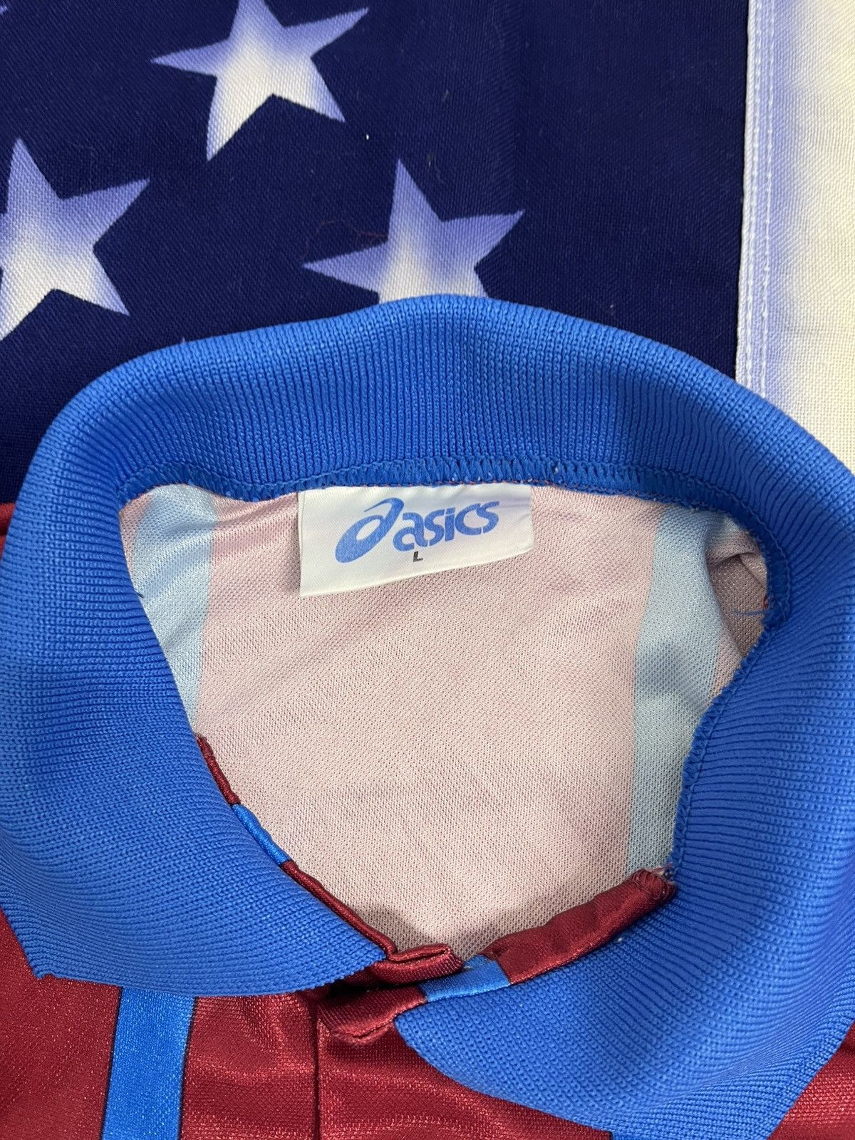 Asics VTG 90s Asics Aston Villa Müller Home Soccer Jersey Red Blue Size US L / EU 52-54 / 3 - 4 Thumbnail