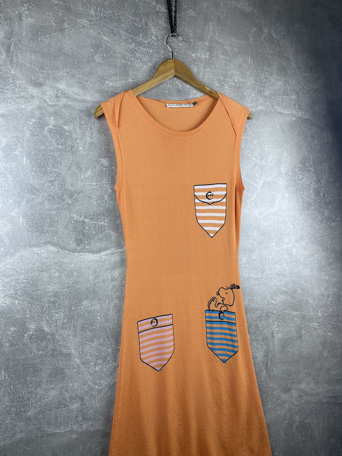 Jean Charles De Castelbajac Jean Charles de Castelbajac Orange Vintage Archive Art Dress Size M / US 6-8 / IT 42-44 - 3 Thumbnail