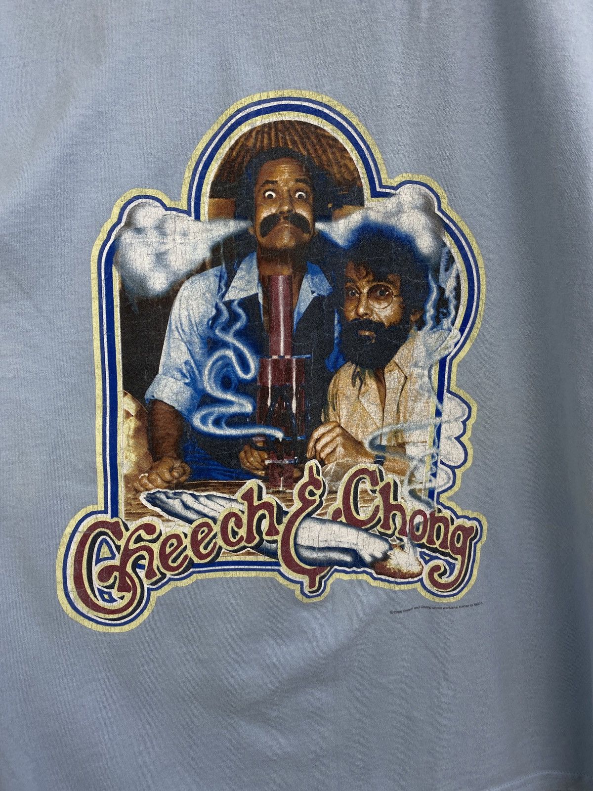 Gildan Vintage 2006 Chechen and Chong Movie Marijuana t-shire Y2K Size US XL / EU 56 / 4 - 4 Thumbnail