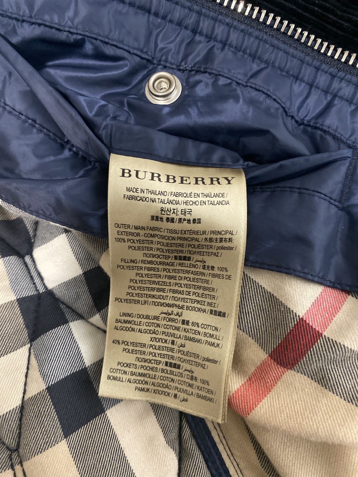 Burberry Burberry vintage navy jacket (medium size) Size US M / EU 48-50 / 2 - 8 Thumbnail