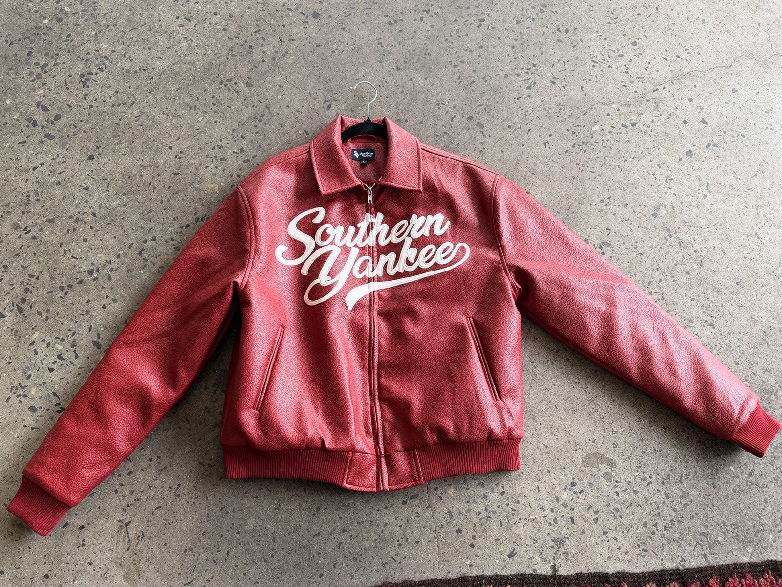 Other Southern Yankee Pebbled leather jacket Size US L / EU 52-54 / 3 - 4 Thumbnail