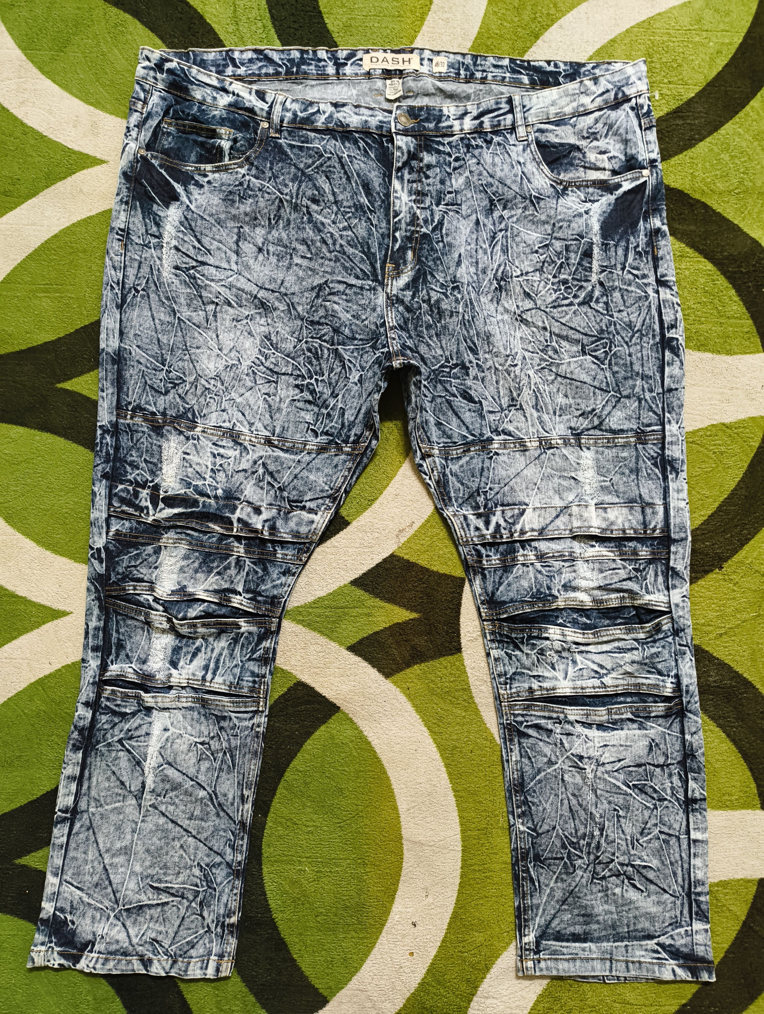 Other DASH BIKER JEANS BIG SIZE W48-50 Size US 44 / EU 60 - 1 Thumbnail