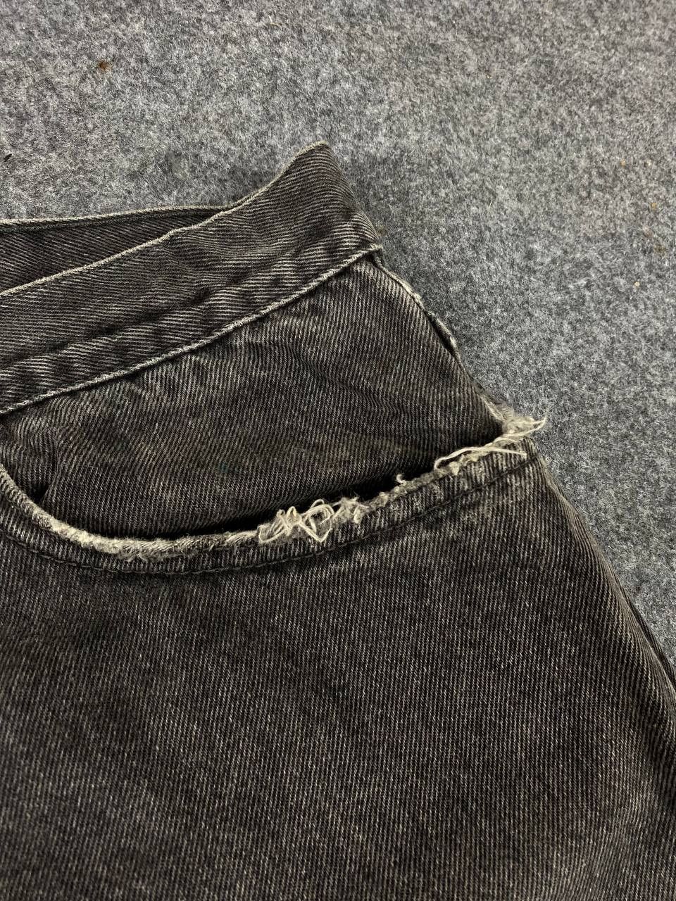 Levi's vintage levis 505 regular fit distressed denim nice design Size US 38 / EU 54 - 10 Thumbnail