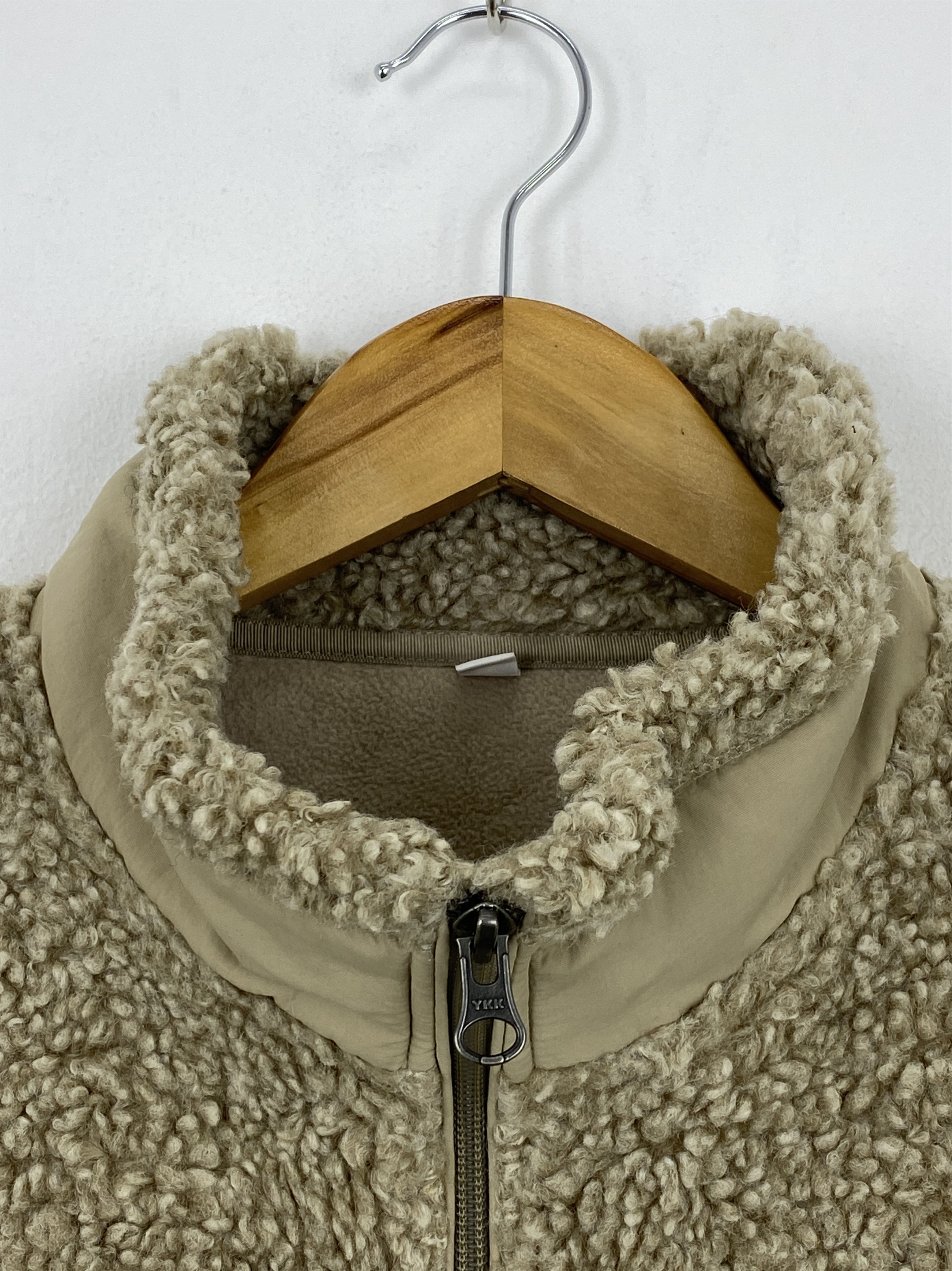 Japanese Brand × Uniqlo × Vintage Vintage Uniqlo Sherpa Zipper Bomber Jacket With Hoodie Size US M / EU 48-50 / 2 - 8 Thumbnail