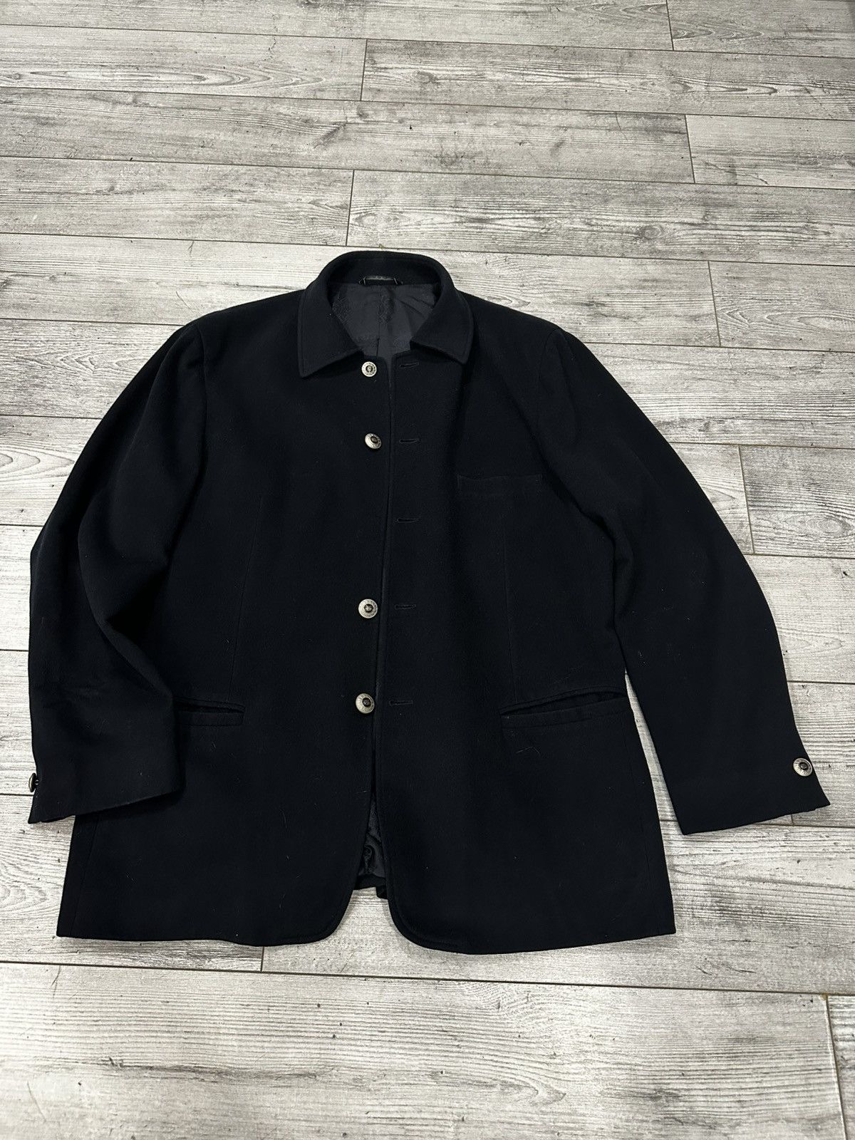 Versace Versace V2 wool blazer Size US XL / EU 56 / 4 - 3 Thumbnail