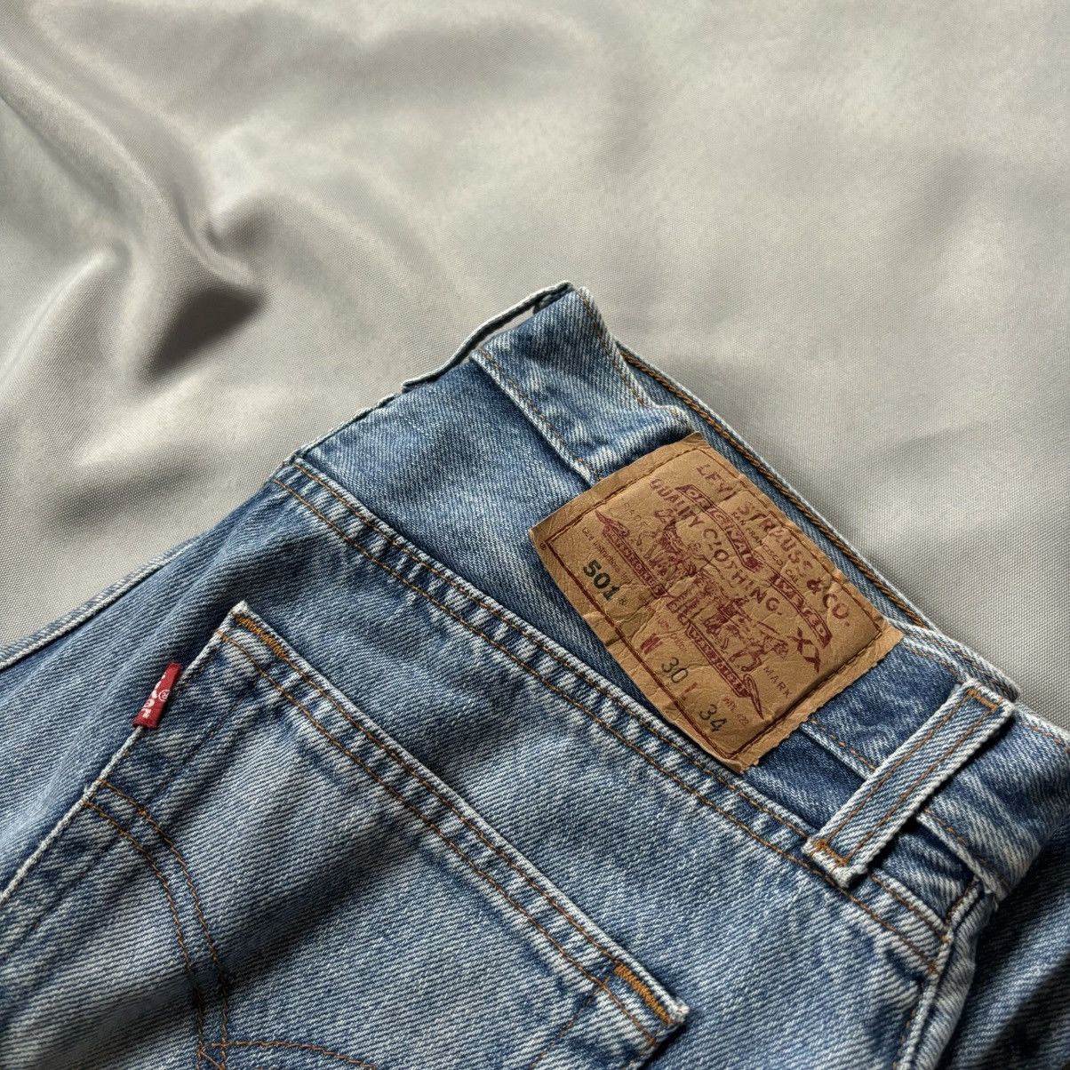 Levi's Vintage Clothing Levis vintage 501 jeans rare 30/32 denim streetwear Size US 30 / EU 46 - 5 Thumbnail