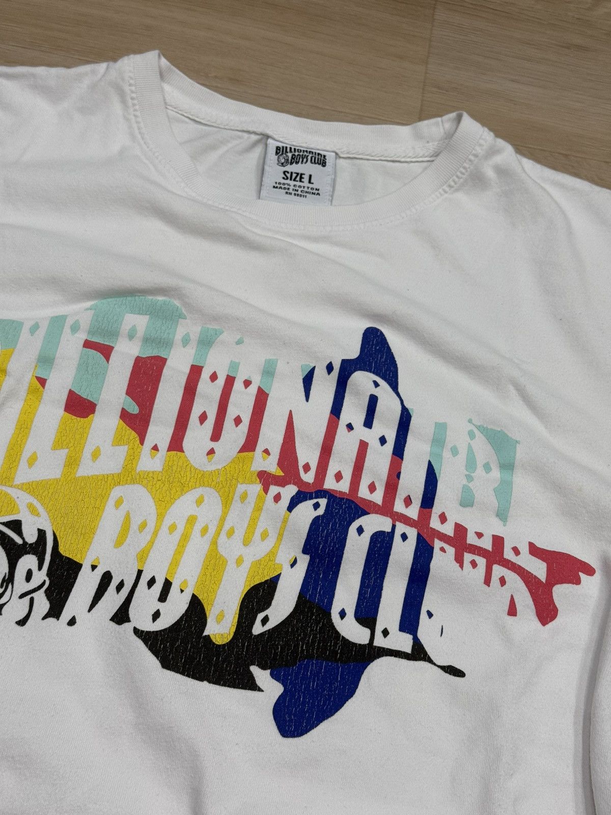 Billionaire Boys Club BBC Multi Camo Arch Logo Tee Size US L / EU 52-54 / 3 - 3 Thumbnail