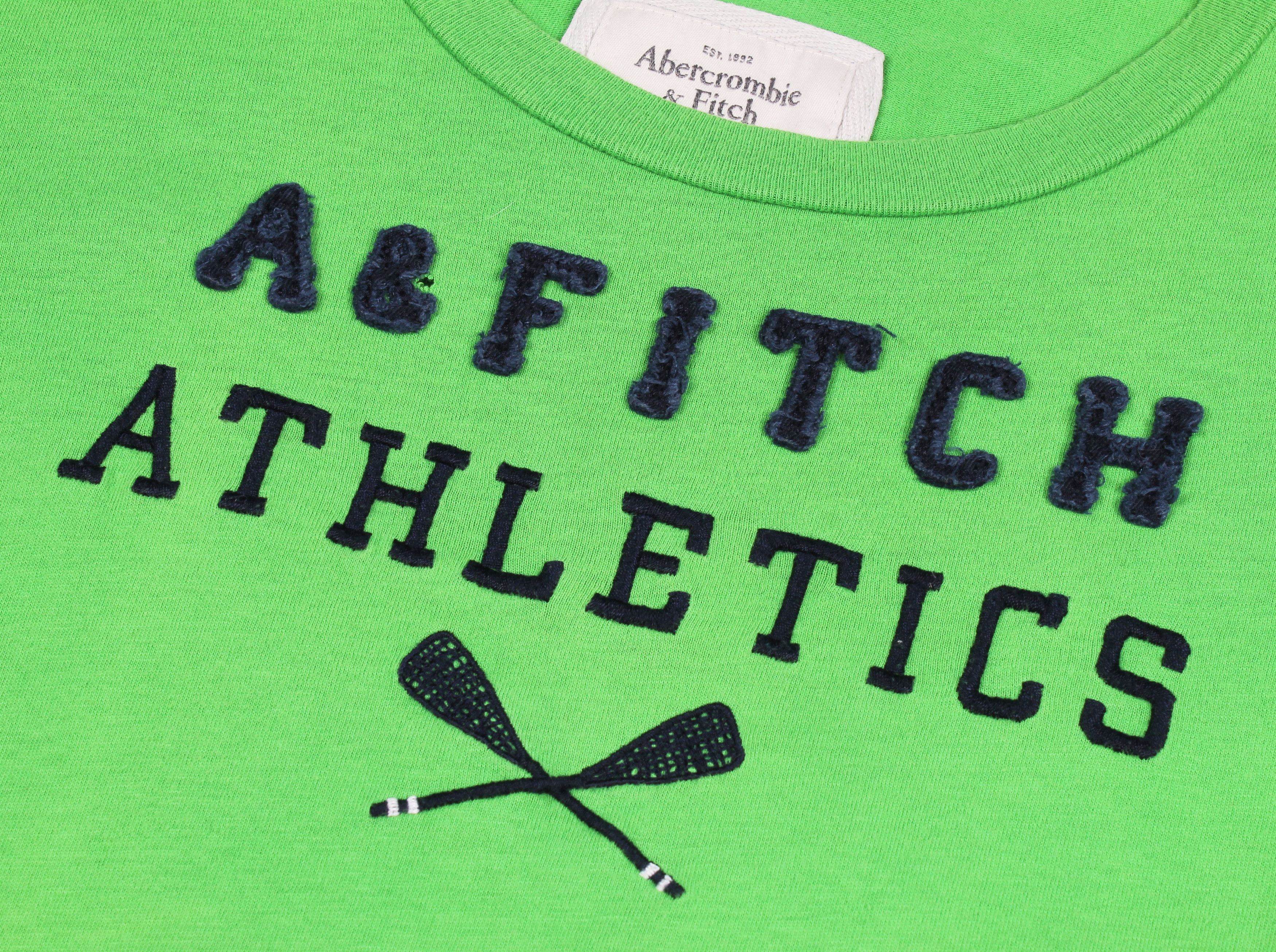 Abercrombie & Fitch × Vintage Abercrombie & Fitch Y2K Logo Short Sleeve T-shirt Size S / US 4 / IT 40 - 5 Thumbnail