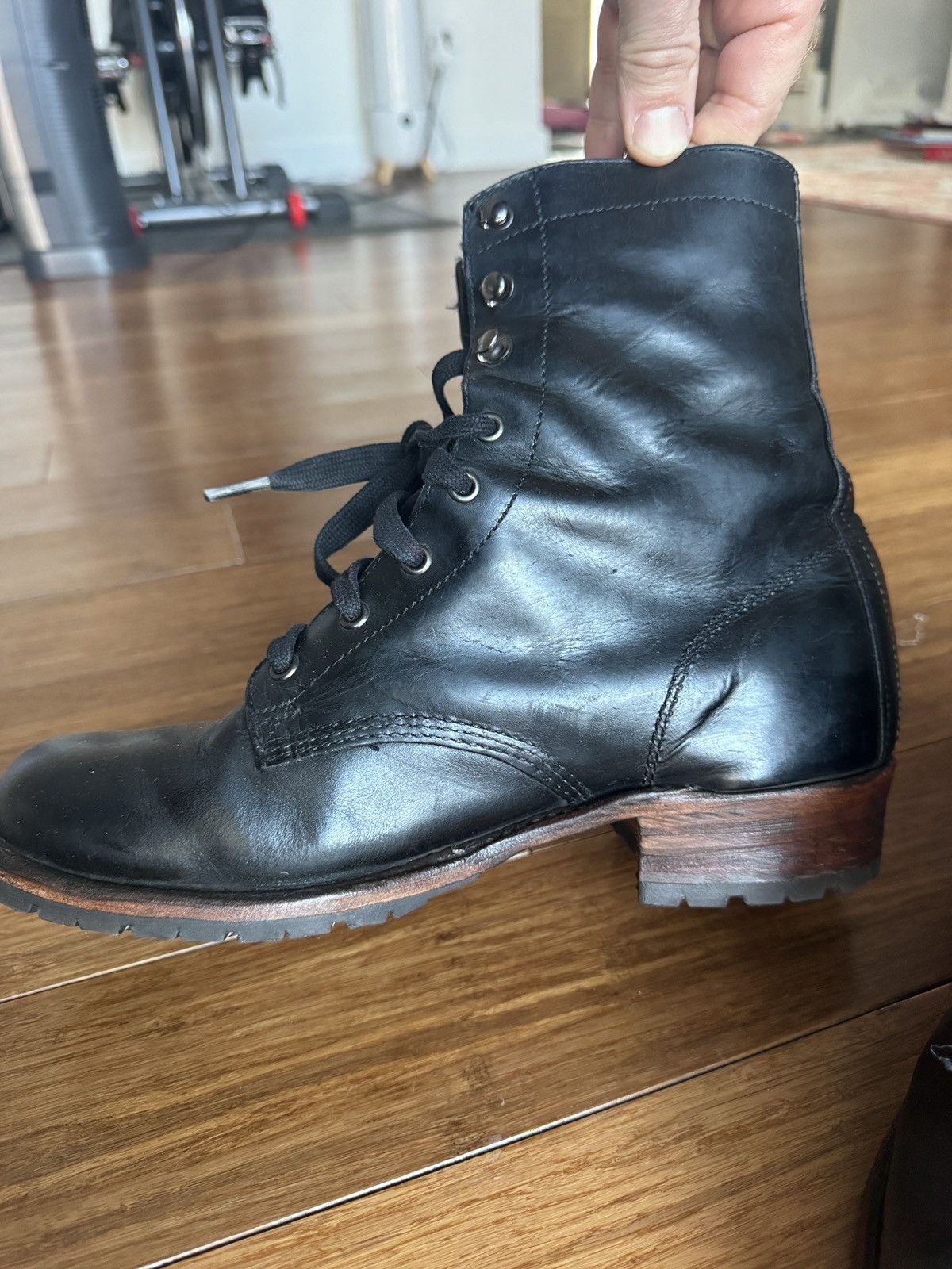 Wolverine Wolverine Vintage 1000 Mile Logger Boot Size 8.5 Black Size US 8.5 / EU 41-42 - 6 Thumbnail