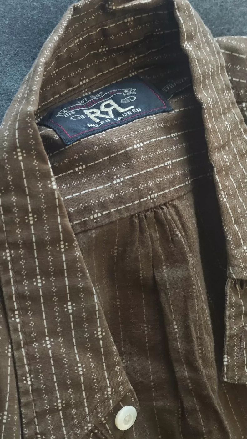 RRL Ralph Lauren RRL Ralph Lauren Depp striped shirt Size US S / EU 44-46 / 1 - 3 Thumbnail
