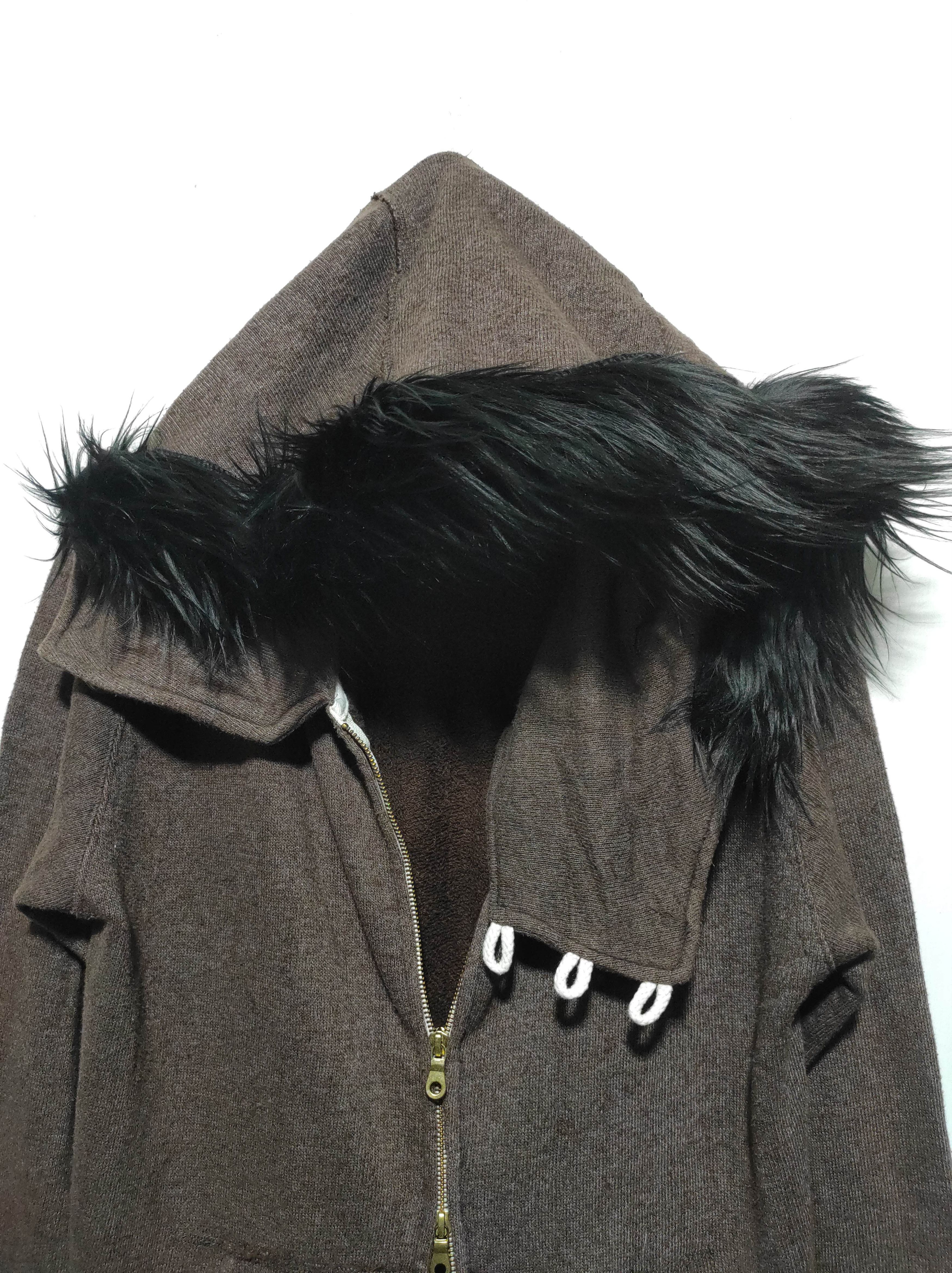 Hysteric Glamour Union Double Zip Fur Hoodie i6w9 LBG style Size US M / EU 48-50 / 2 - 14 Thumbnail
