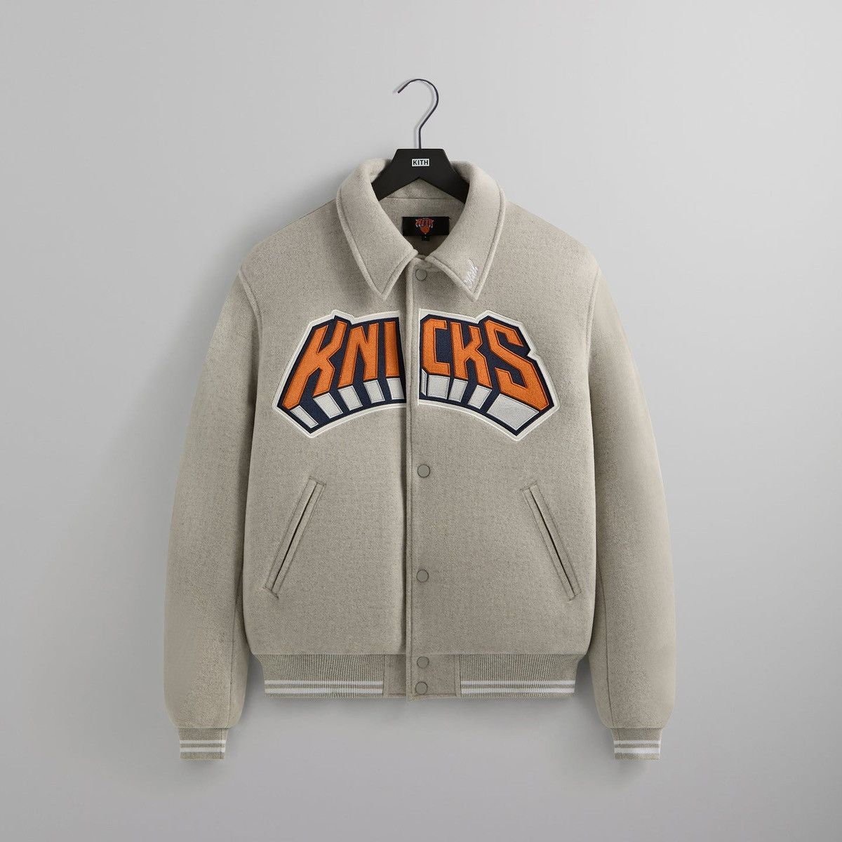 Kith Kith MLB New-York Mets suede bomber | Grailed