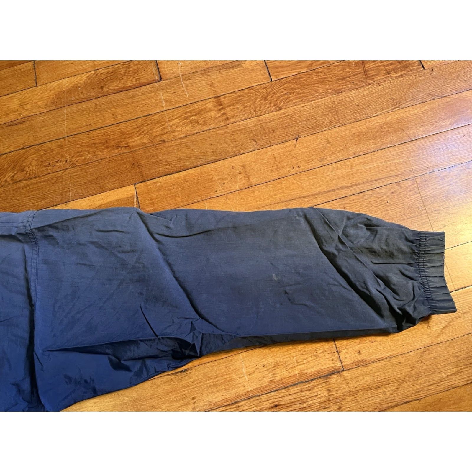 Vintage VINTAGE New York City Marathon 1995 Jacket Men's XL Blue Distressed 90s Size US XL / EU 56 / 4 - 4 Thumbnail
