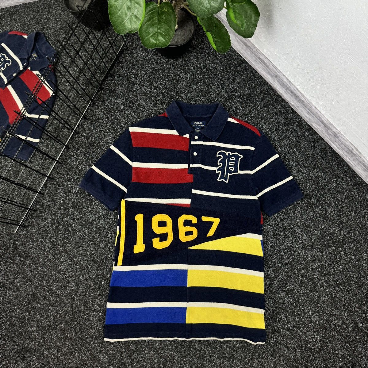 Other Rugby Polo Ralph Lauren Chief Keef Style Vintage Big Logo Size US S / EU 44-46 / 1 - 1 Thumbnail