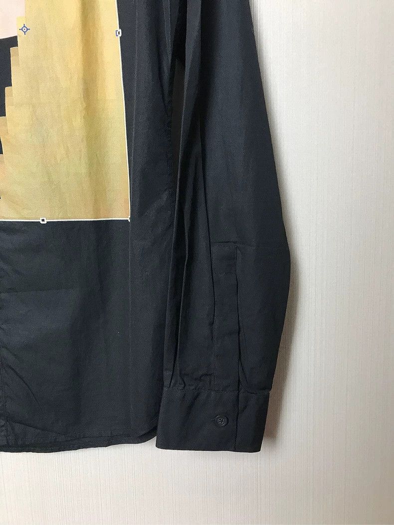 Other Givenchy Size39 Character Pixel Long Sleeve Shirt Size US M / EU 48-50 / 2 - 7 Thumbnail