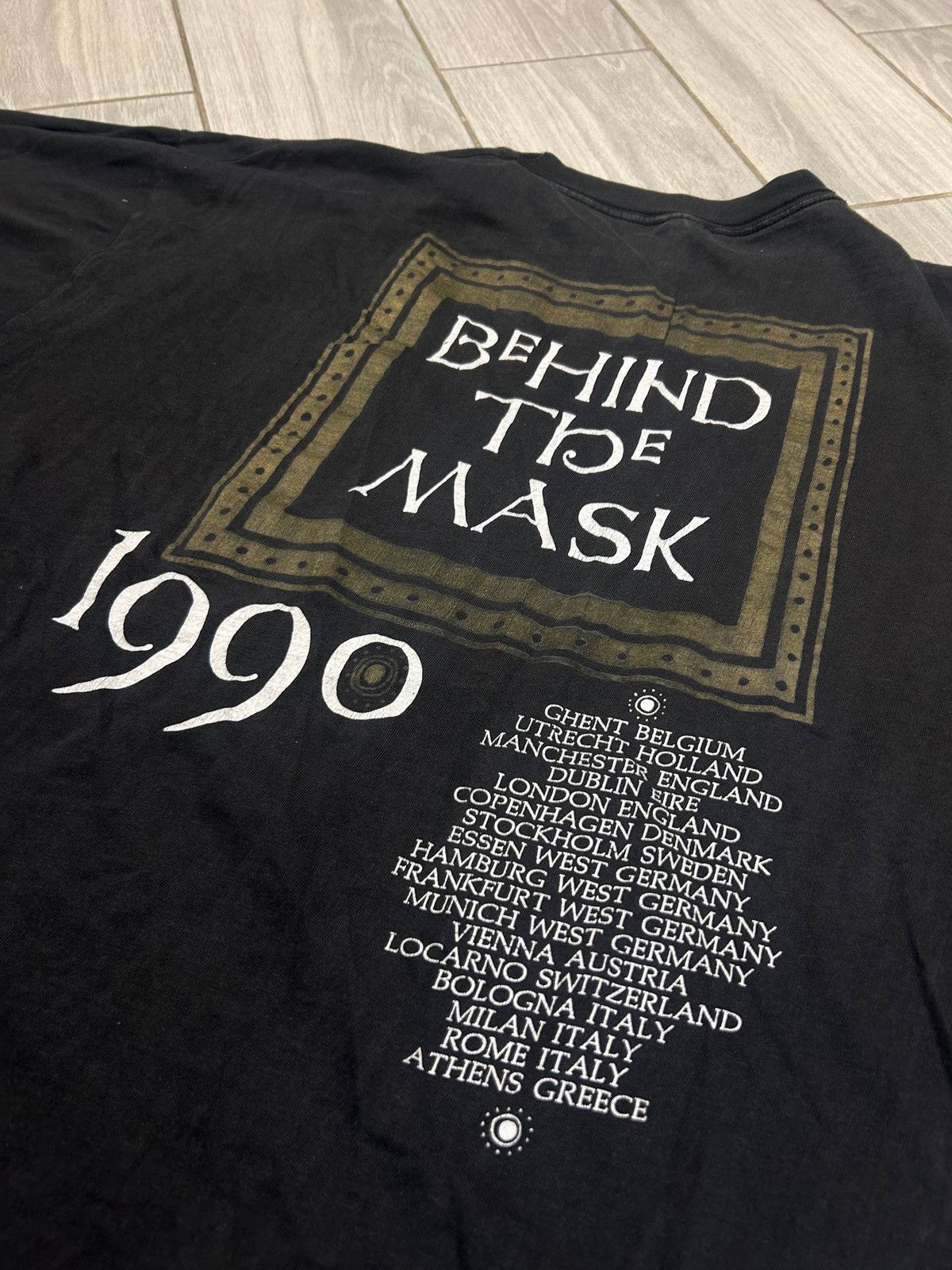 Vintage Vintage New Fleetwood 1990 Tour Behind The Mask Stevie Nicks Size US XL / EU 56 / 4 - 4 Thumbnail