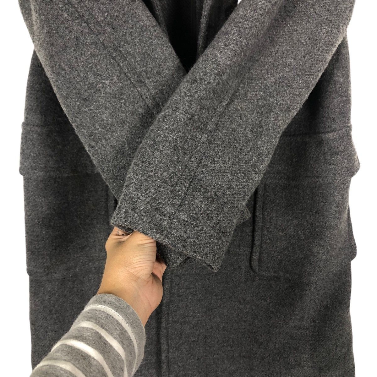 JW Anderson 🔥90’s Vintage Long Wool Duffle Jacket J.W.Anderson Japan Size US S / EU 44-46 / 1 - 13 Thumbnail