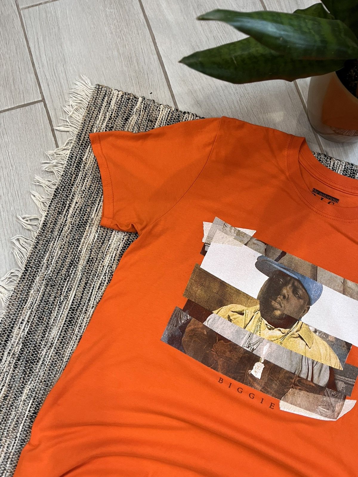 Rap Tees Vintage The Notorious B.I.G Tshirt orange logo blank rap tee Size US S / EU 44-46 / 1 - 3 Thumbnail