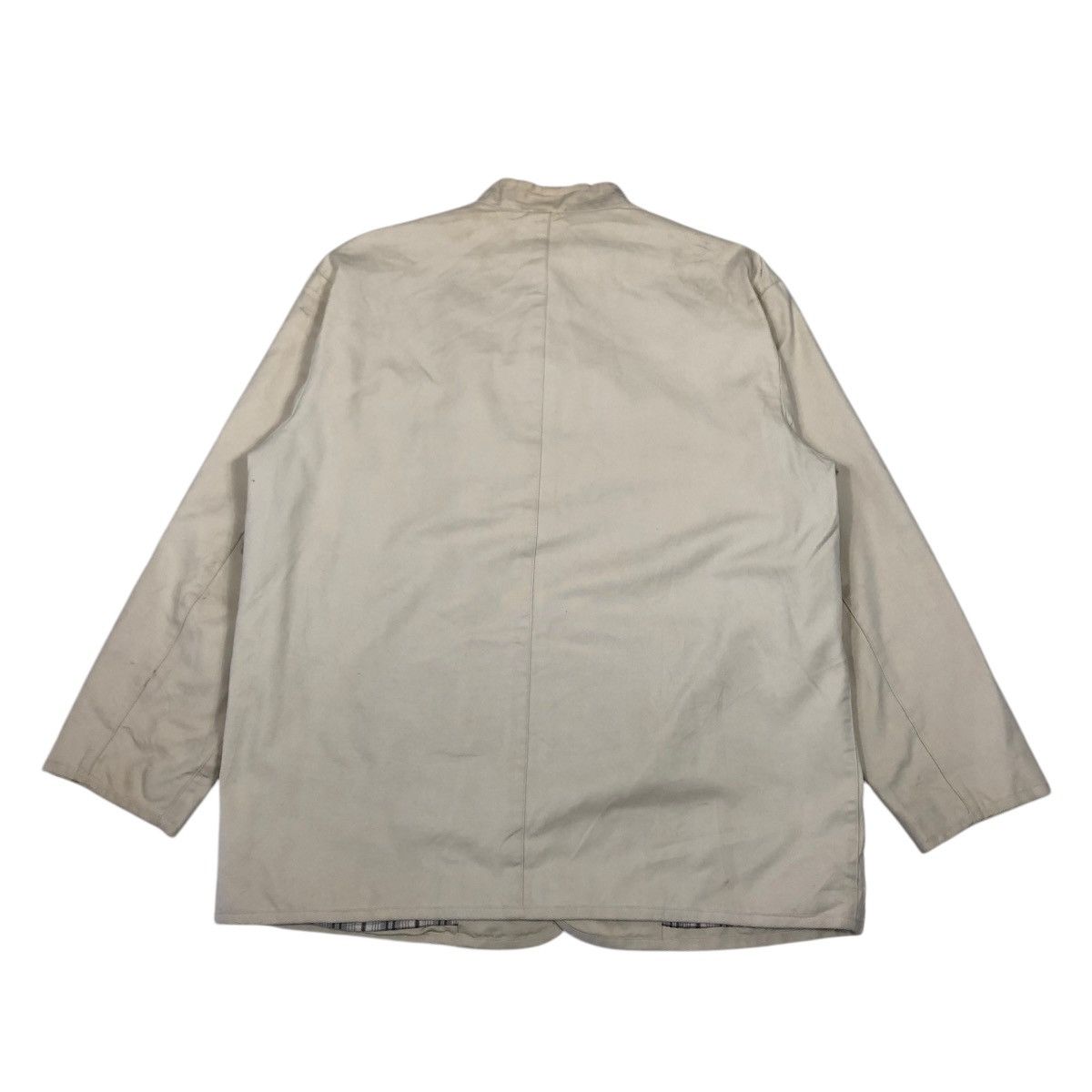Japanese Brand VINTAGE CHORE WORK JACKET BLANKET TARTAN PAPAS ISSEY MIYAKE Size US M / EU 48-50 / 2 - 3 Thumbnail