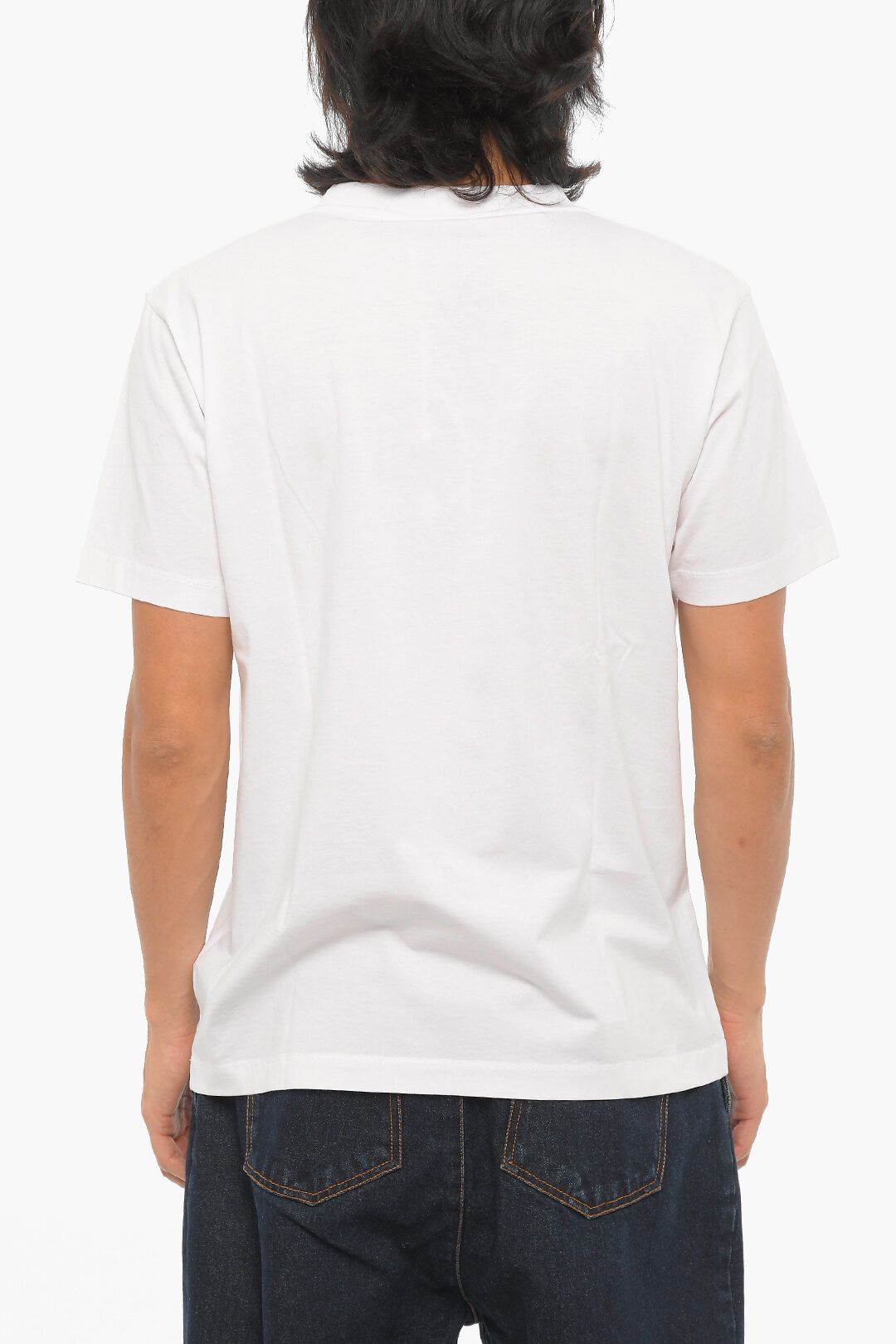 Marcelo Burlon og1mm0824 Eclipse Cross Crewneck T-Shirt in White Size US S / EU 44-46 / 1 - 2 Thumbnail
