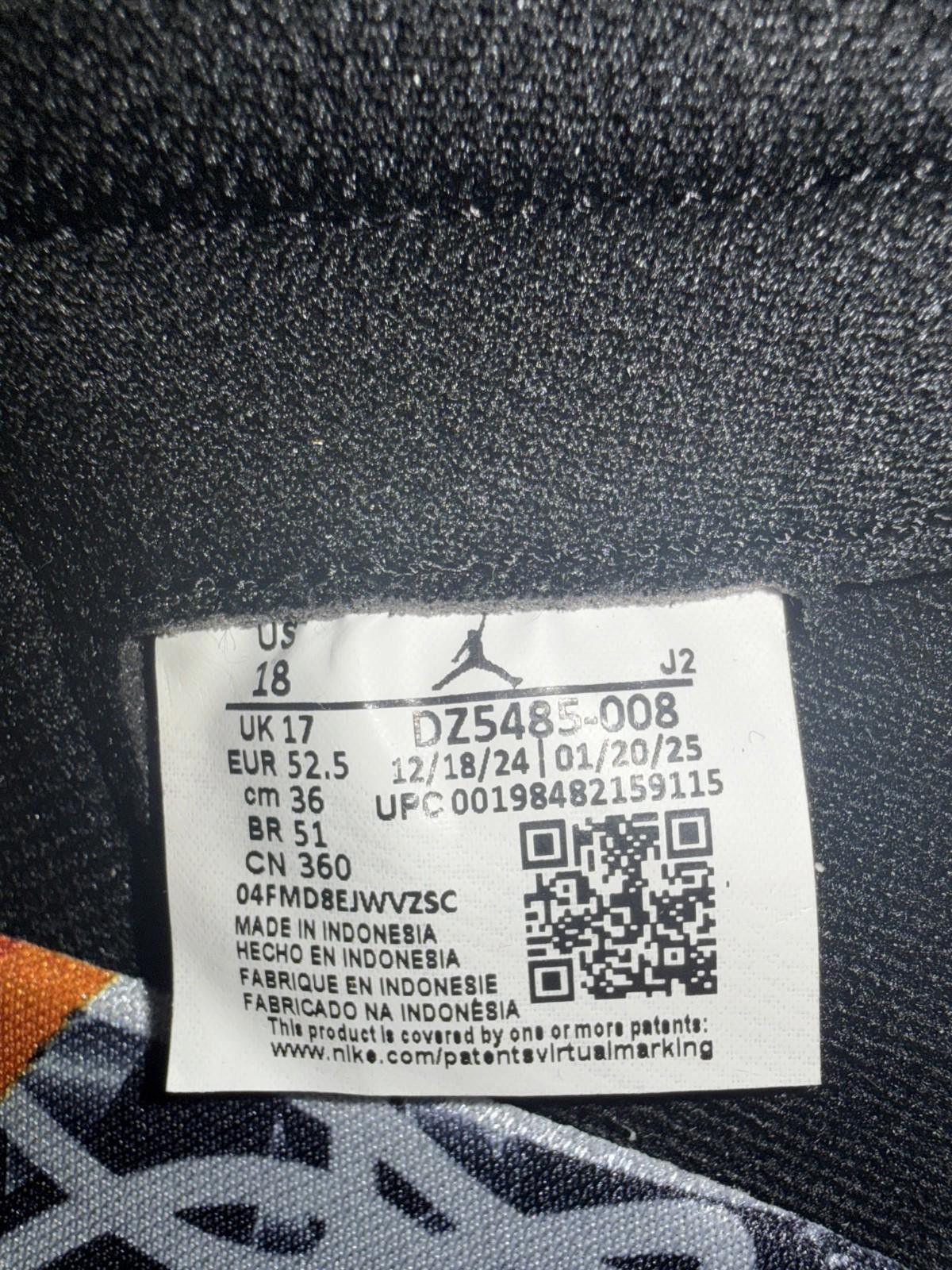 Jordan Brand Size 18 - Air Jordan 1 Shattered Backboard (2025) Size US 15 / EU 48 - 6 Thumbnail